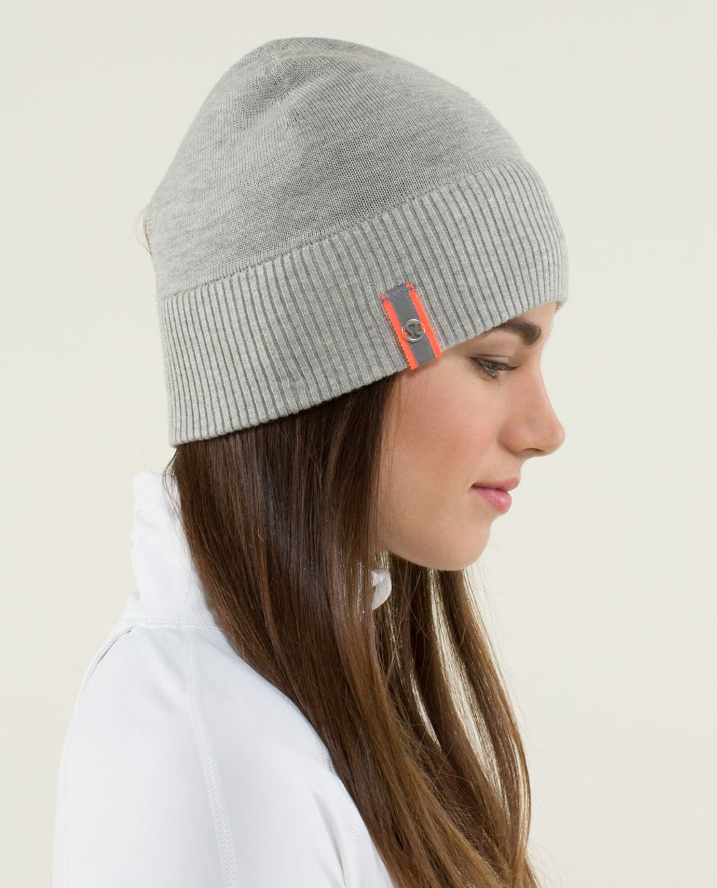 Lululemon Breathe Deeply Run Toque - Heathered Light Grey