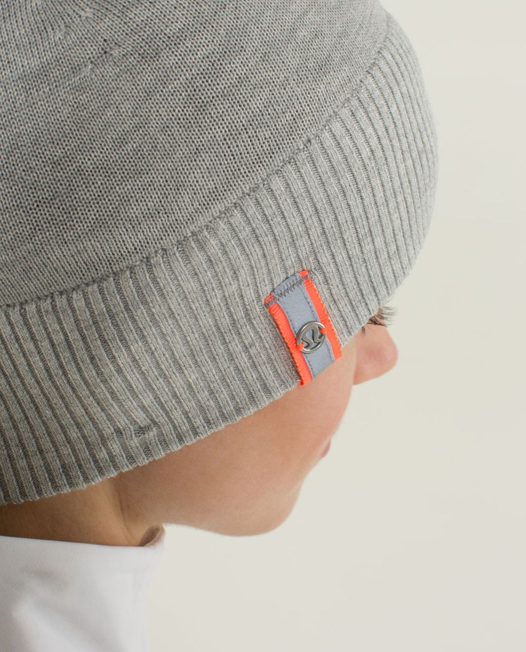 Lululemon Breathe Deeply Run Toque - Heathered Light Grey