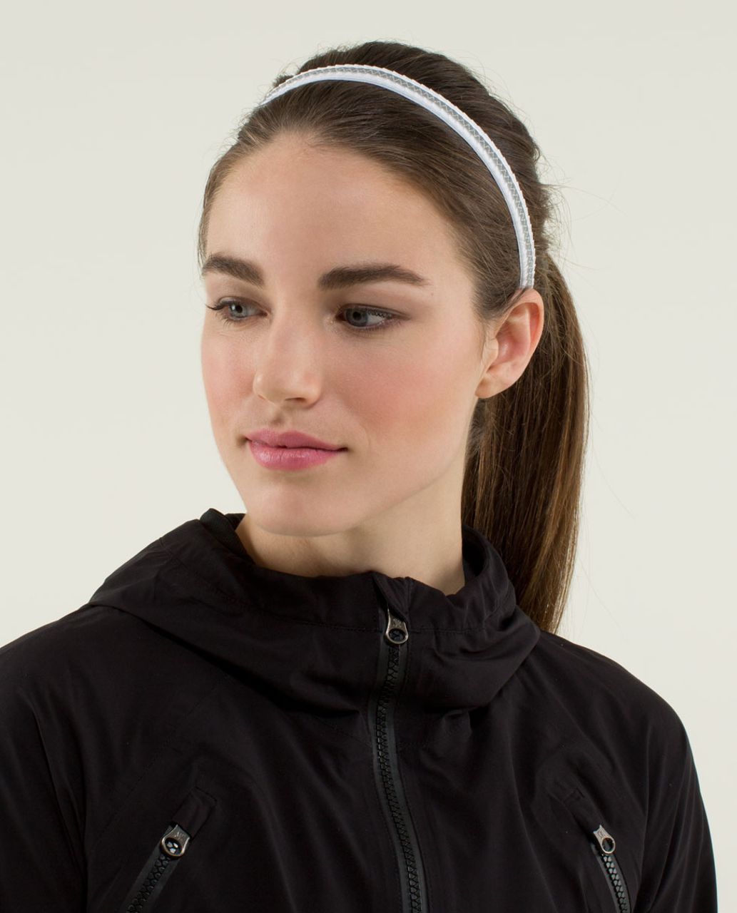 Lululemon Shine Bright Skinny Headband - White