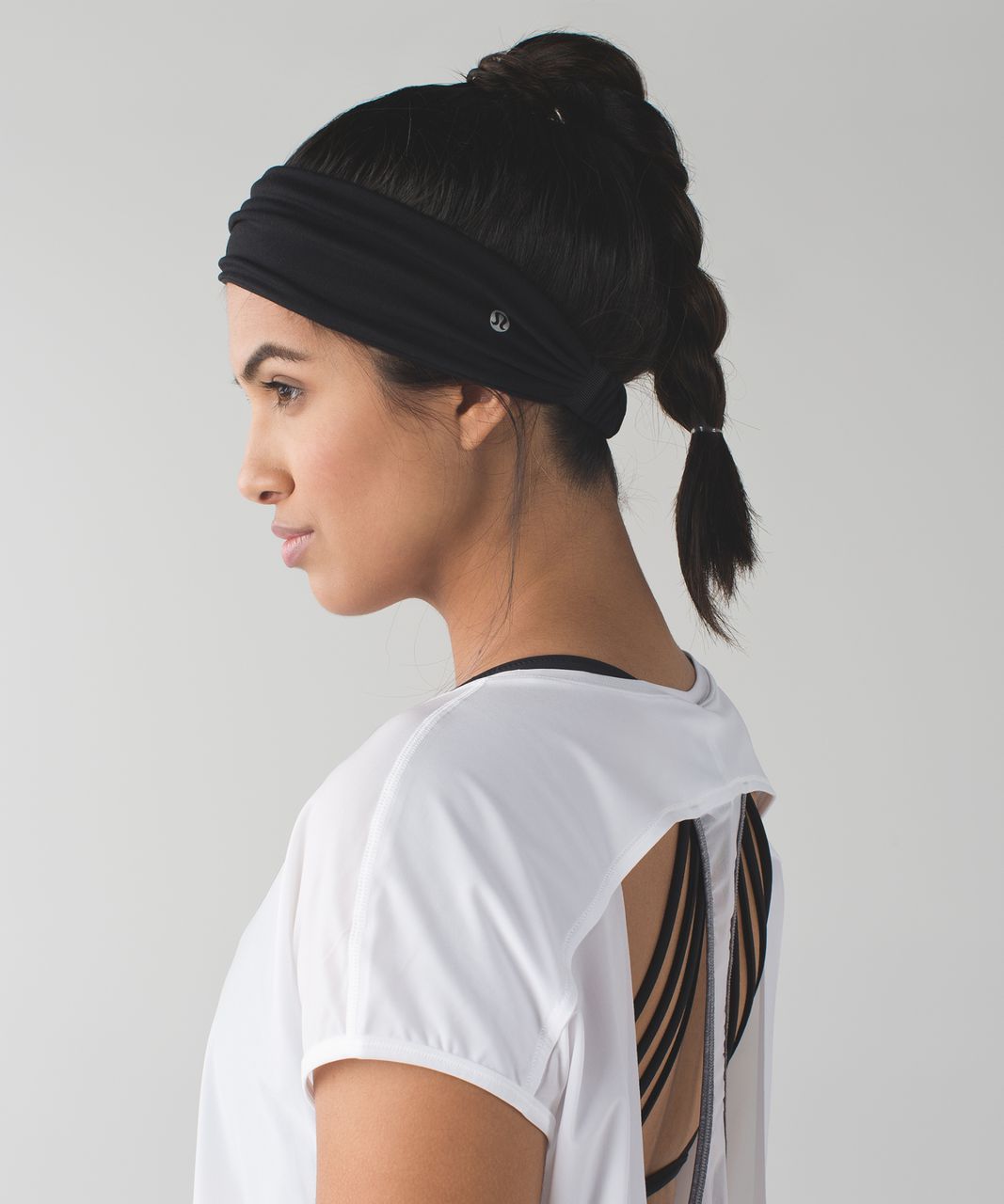 Lululemon Bang Buster Headband *Reversible - Black