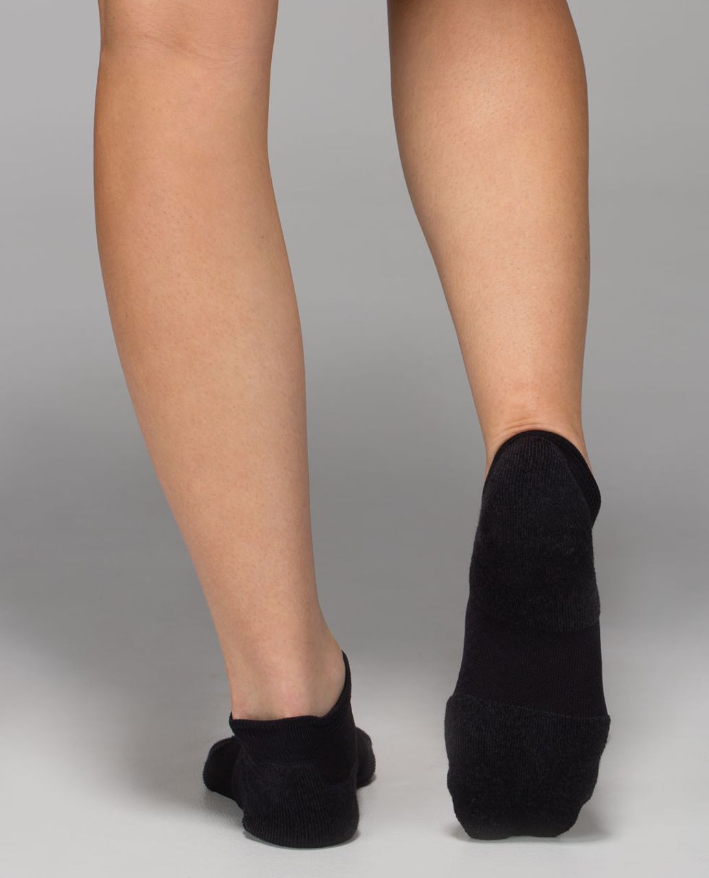 Lululemon Women's Ultimate Padded Run Sock - Checker Black (First Release)