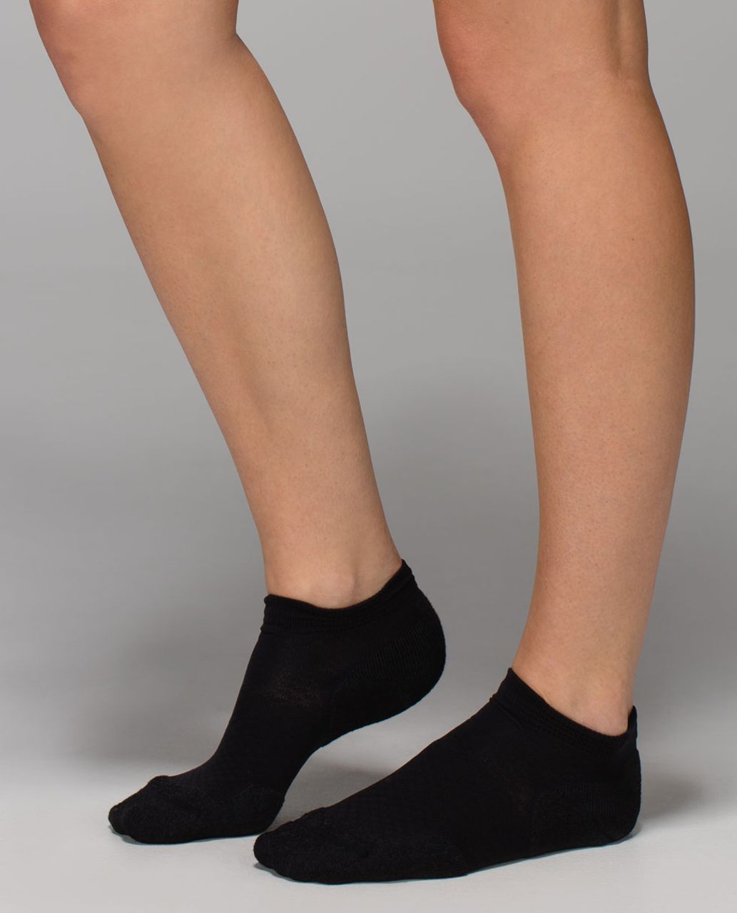 Lululemon Women's Ultimate Padded Run Sock - Checker Black (First Release)