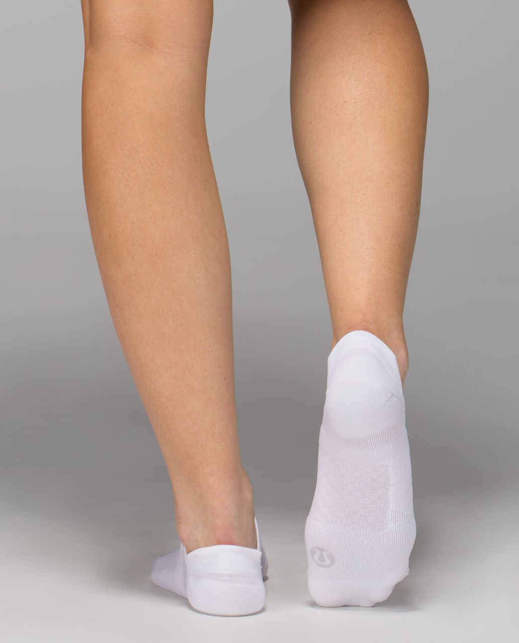 Lululemon Women's Ultimate Padded Run Sock - Checker White (First Release)