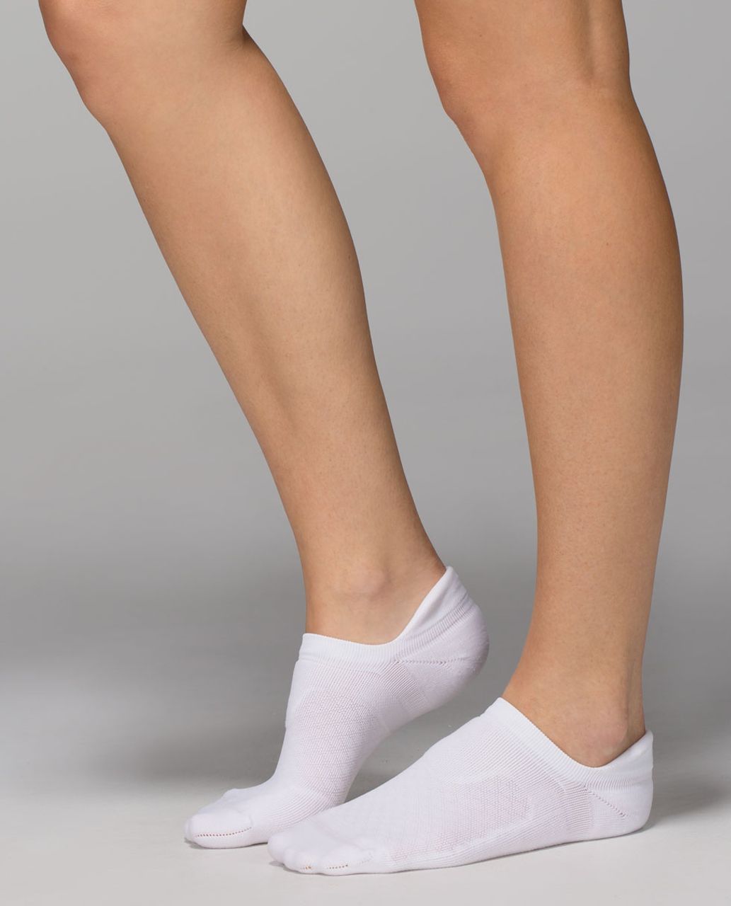 Lululemon Women's Ultimate Padded Run Sock - Checker White (First Release)
