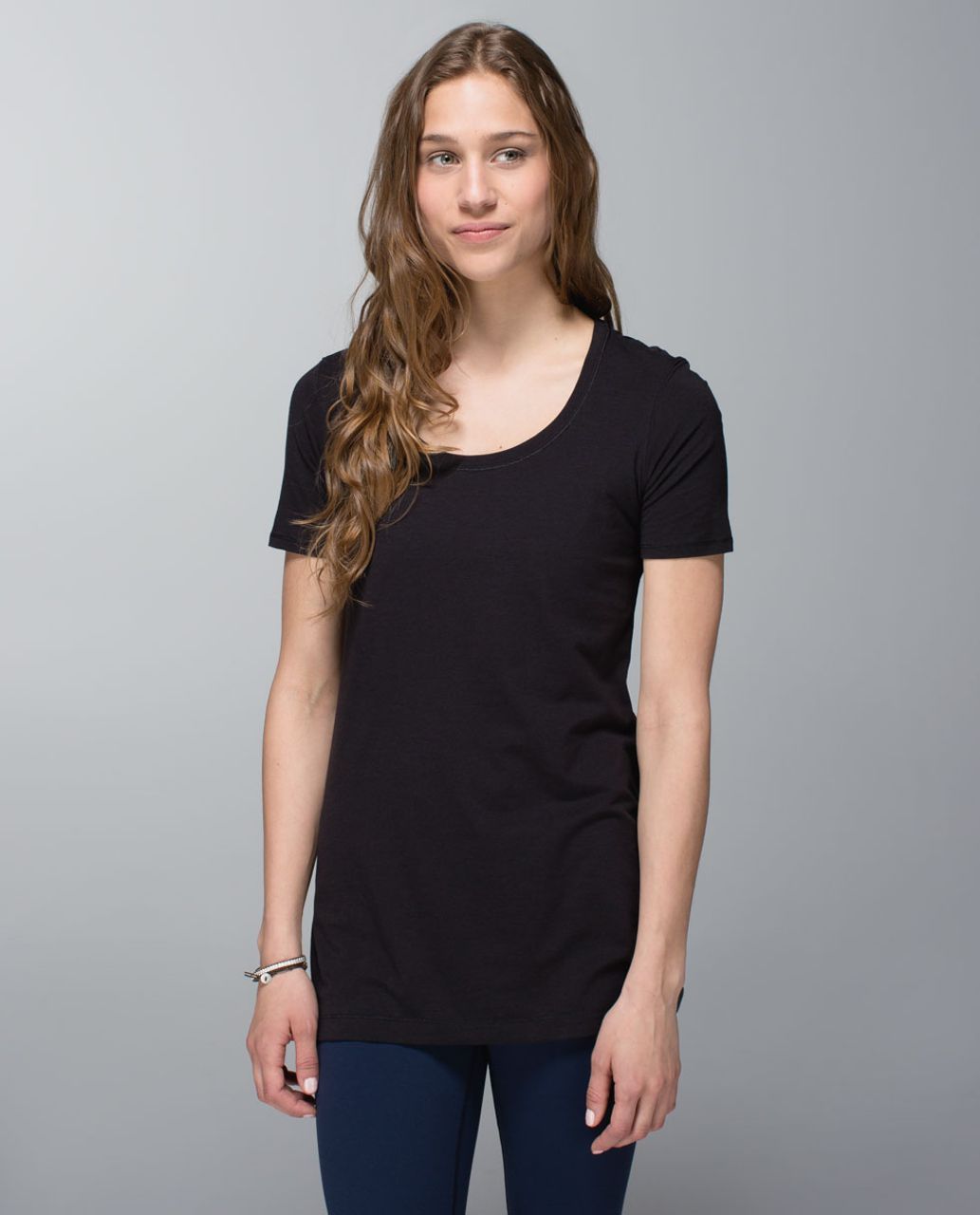 Lululemon Every Yogi Tee - Heathered Black