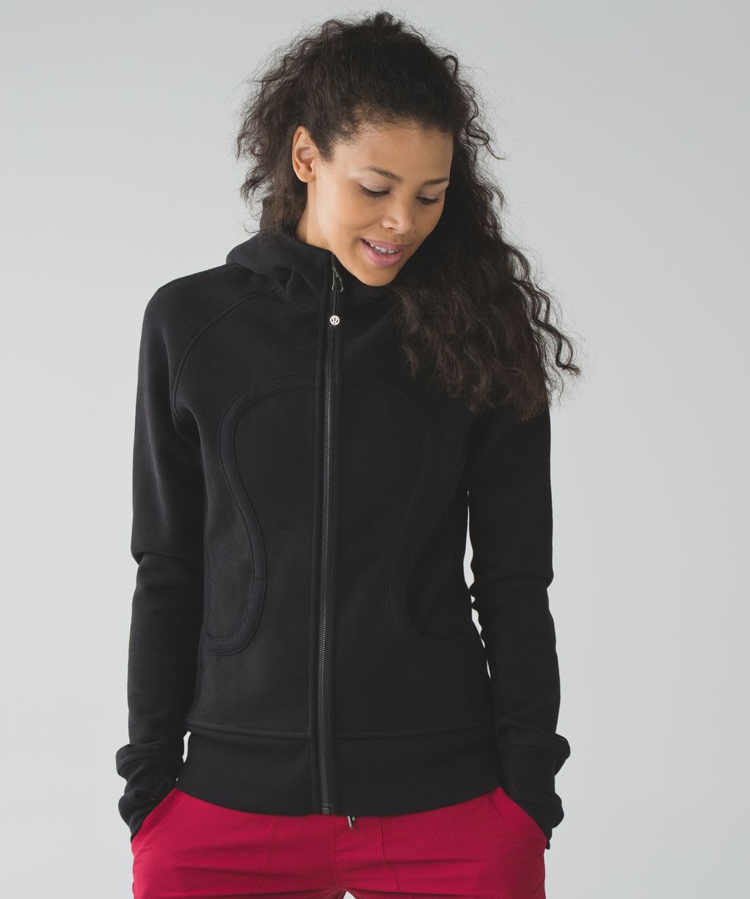 lululemon athletica, Sweaters, Nwt Lululemon Scuba Full Zip Cropped Hoodie  In Black