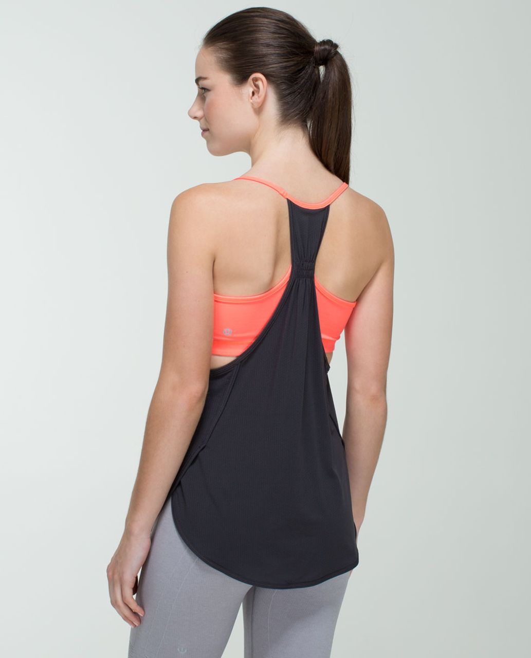 Lululemon Tuck Me In Tank - Soot / Very Light Flare