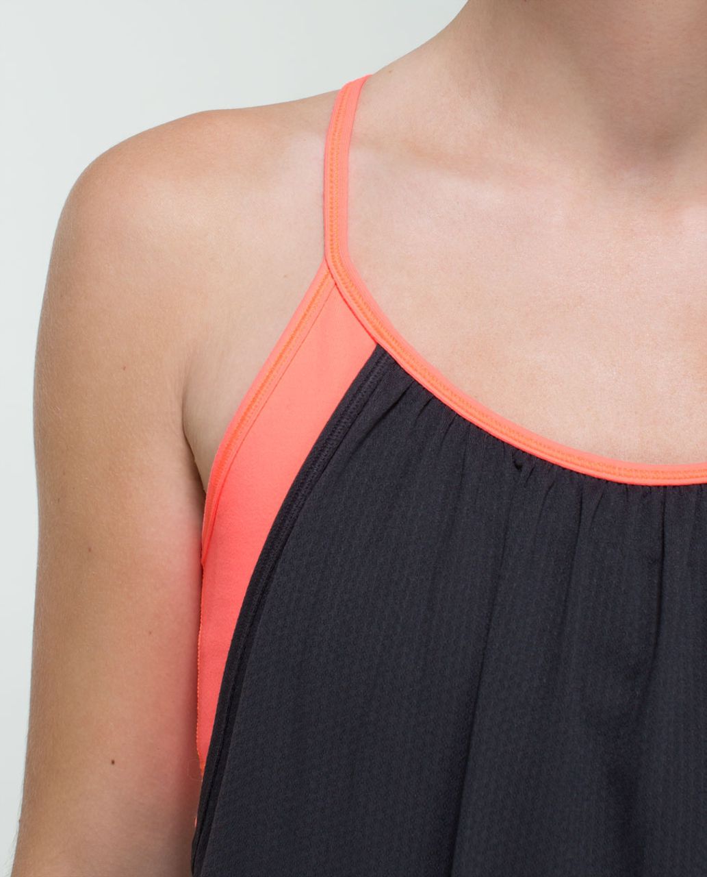 Lululemon Tuck Me In Tank - Soot / Very Light Flare