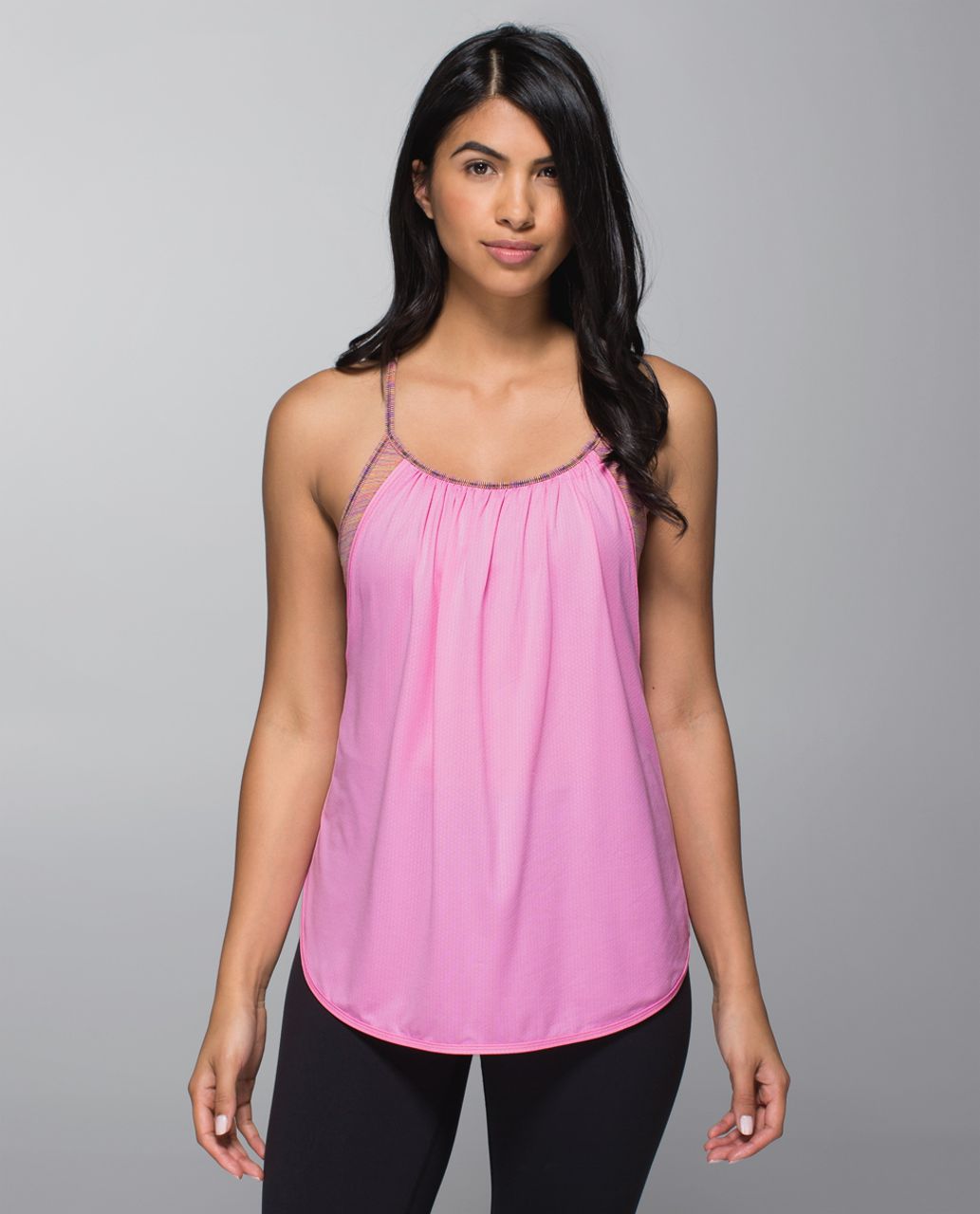 Lululemon Tuck Me In Tank - Soot / Very Light Flare - lulu fanatics