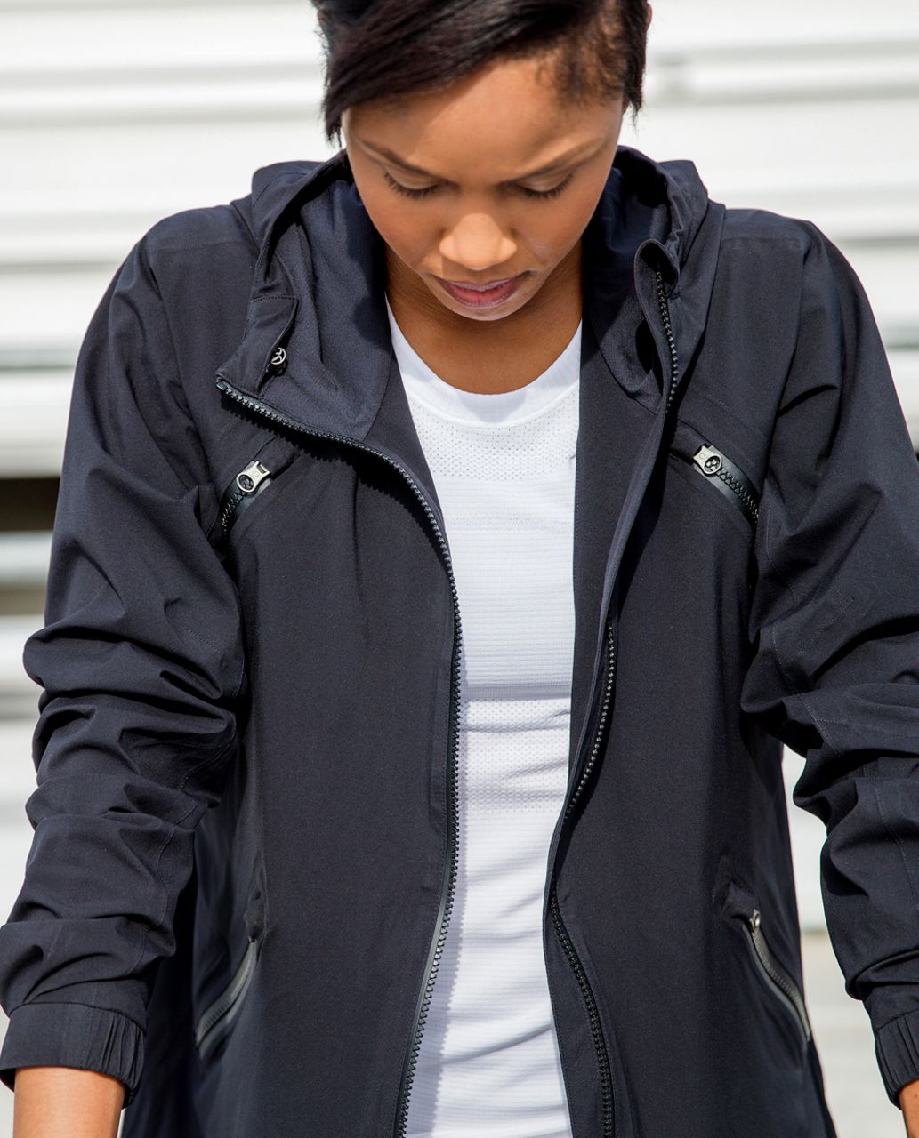 Lululemon Rise And Shine Vented Full Zip Jacket