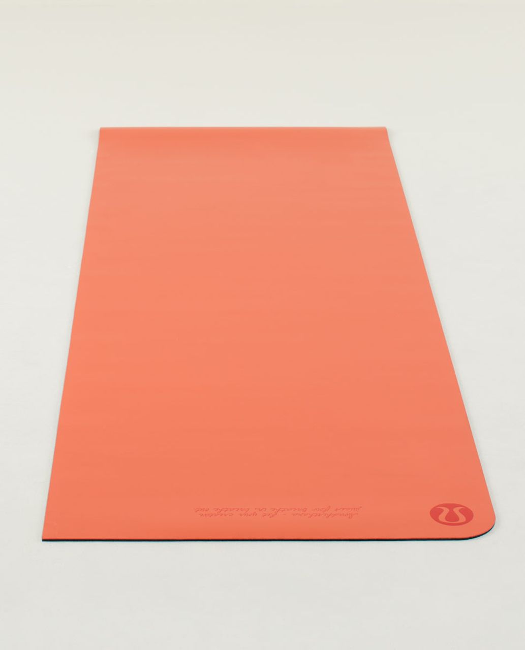 Lululemon The Mat *Chakra - Citrus Punch / Deep Coal