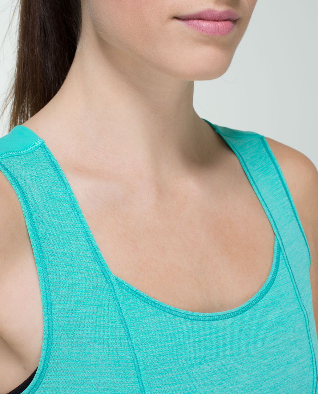 Lululemon Run Righteous Tank - Heathered Bali Breeze / Bali Breeze