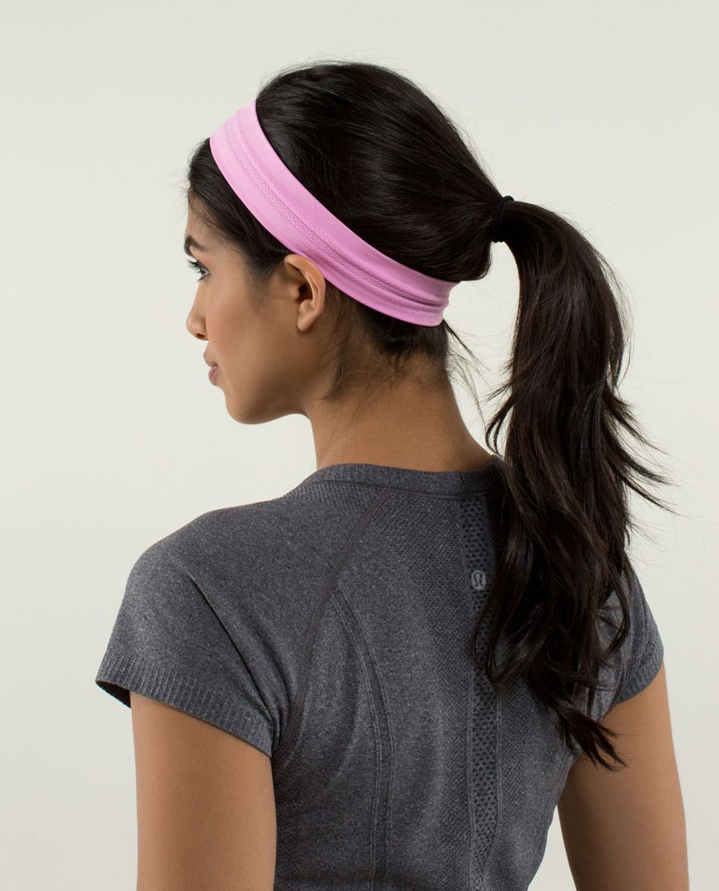 Lululemon Swiftly Headband - Heathered Vintage Pink