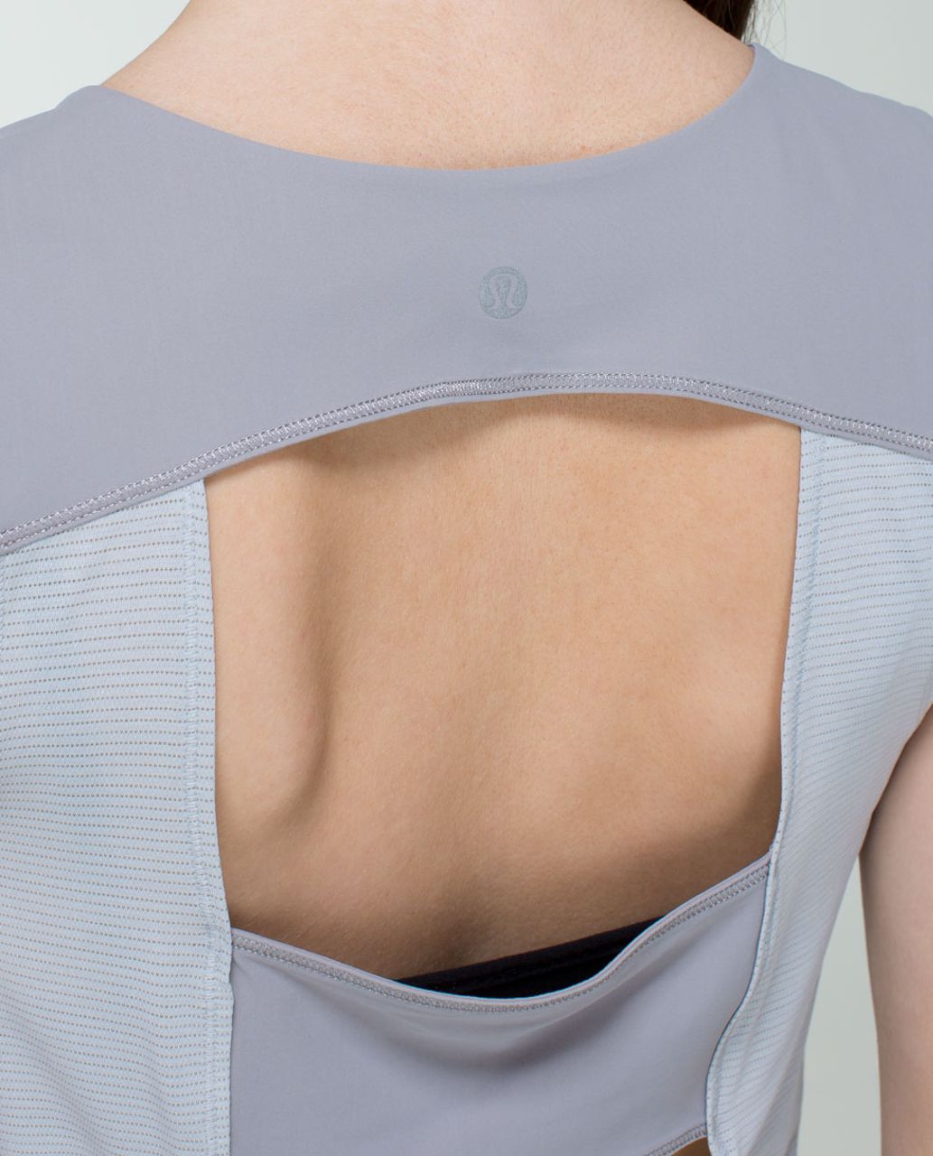 Lululemon Run Righteous Tank - Heathered Light Grey / Ambient Grey