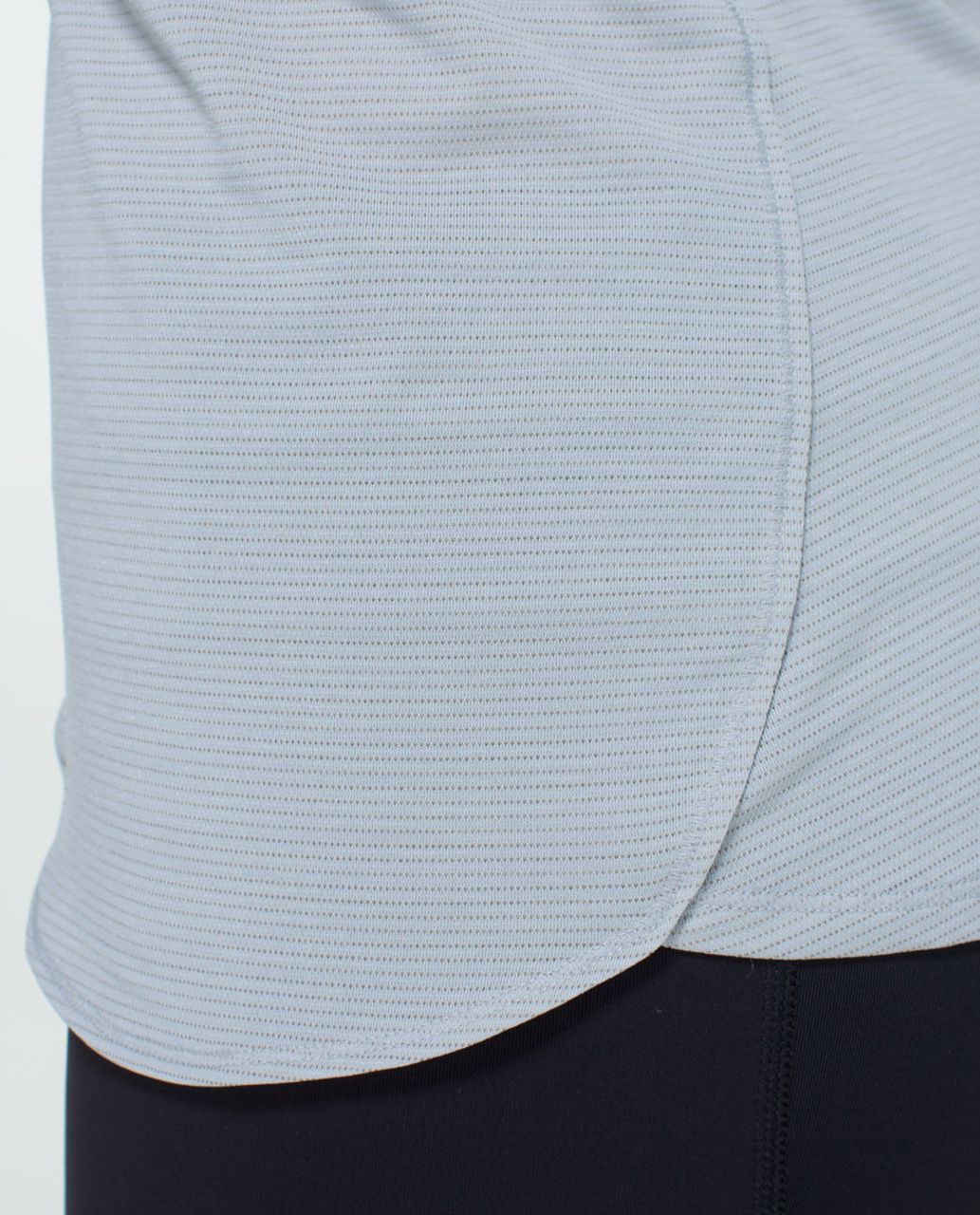 Lululemon Run Righteous Tank - Heathered Light Grey / Ambient Grey