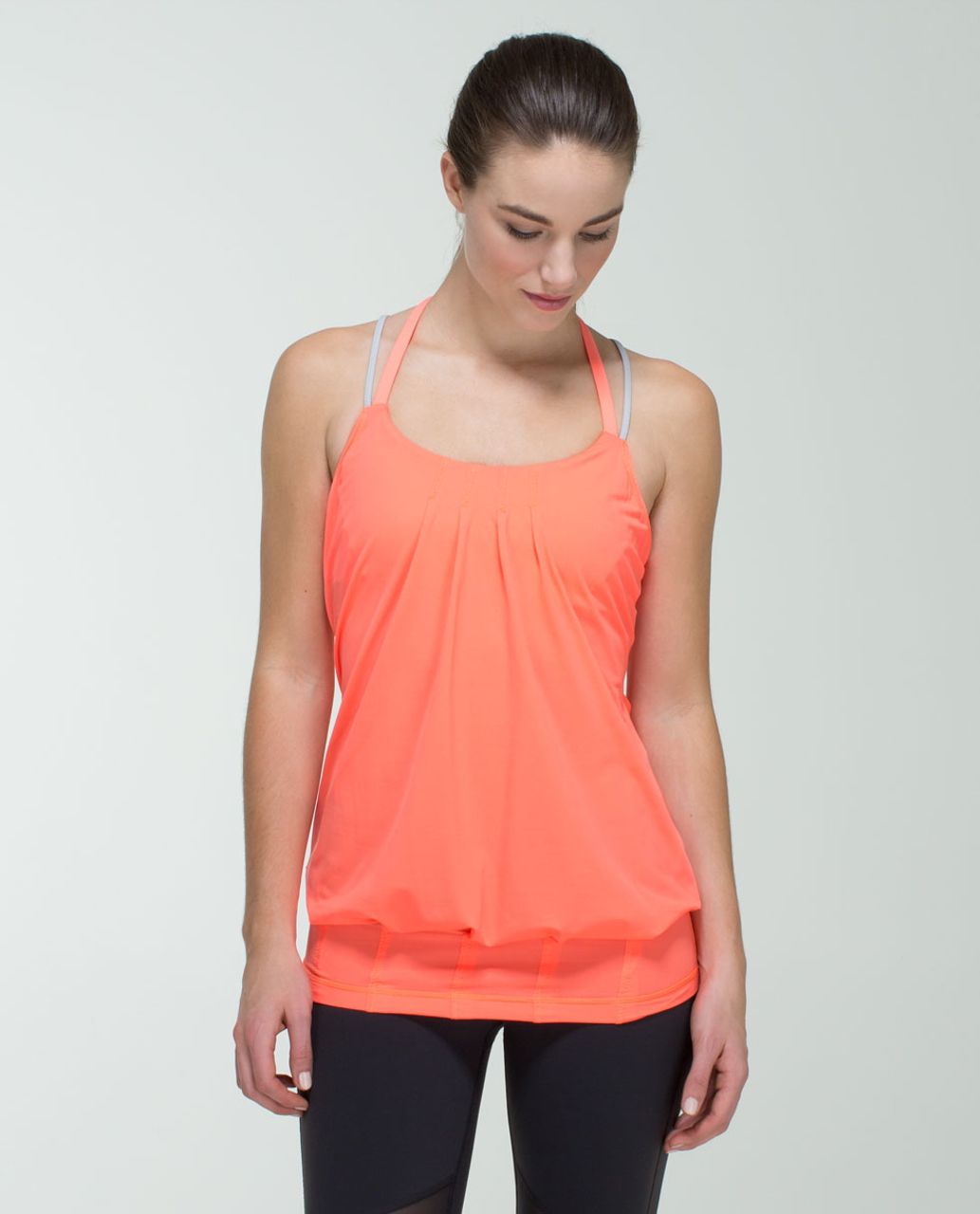 Lululemon Flow & Go Tank - Very Light Flare / Silver Spoon - lulu