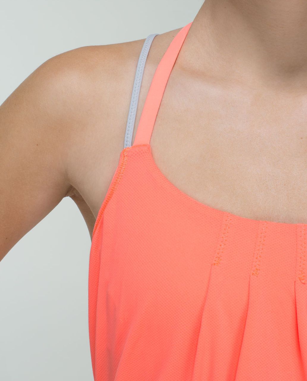 Lululemon Flow & Go Tank - Very Light Flare / Silver Spoon