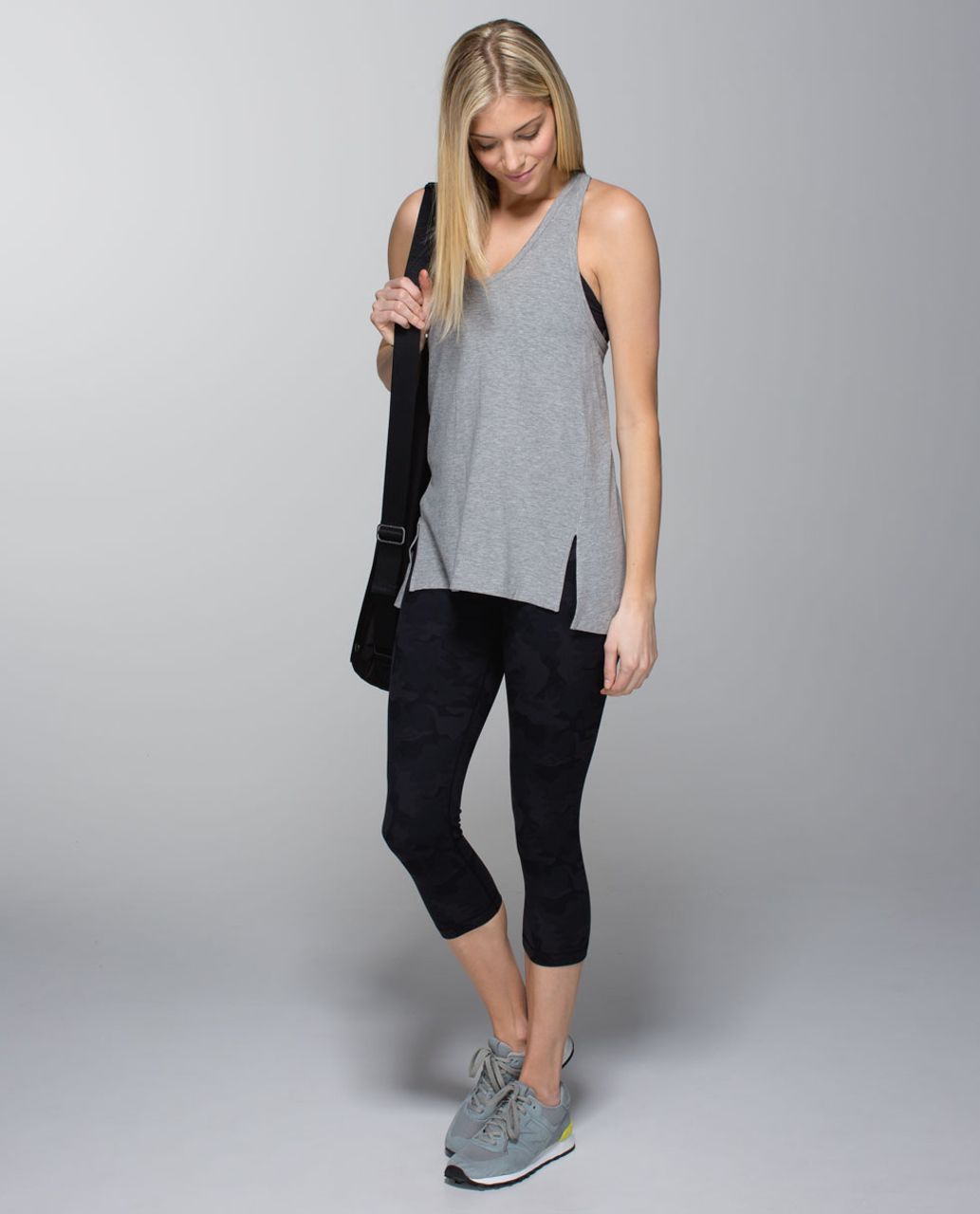 Lululemon Mountain Tank - Heathered Medium Grey