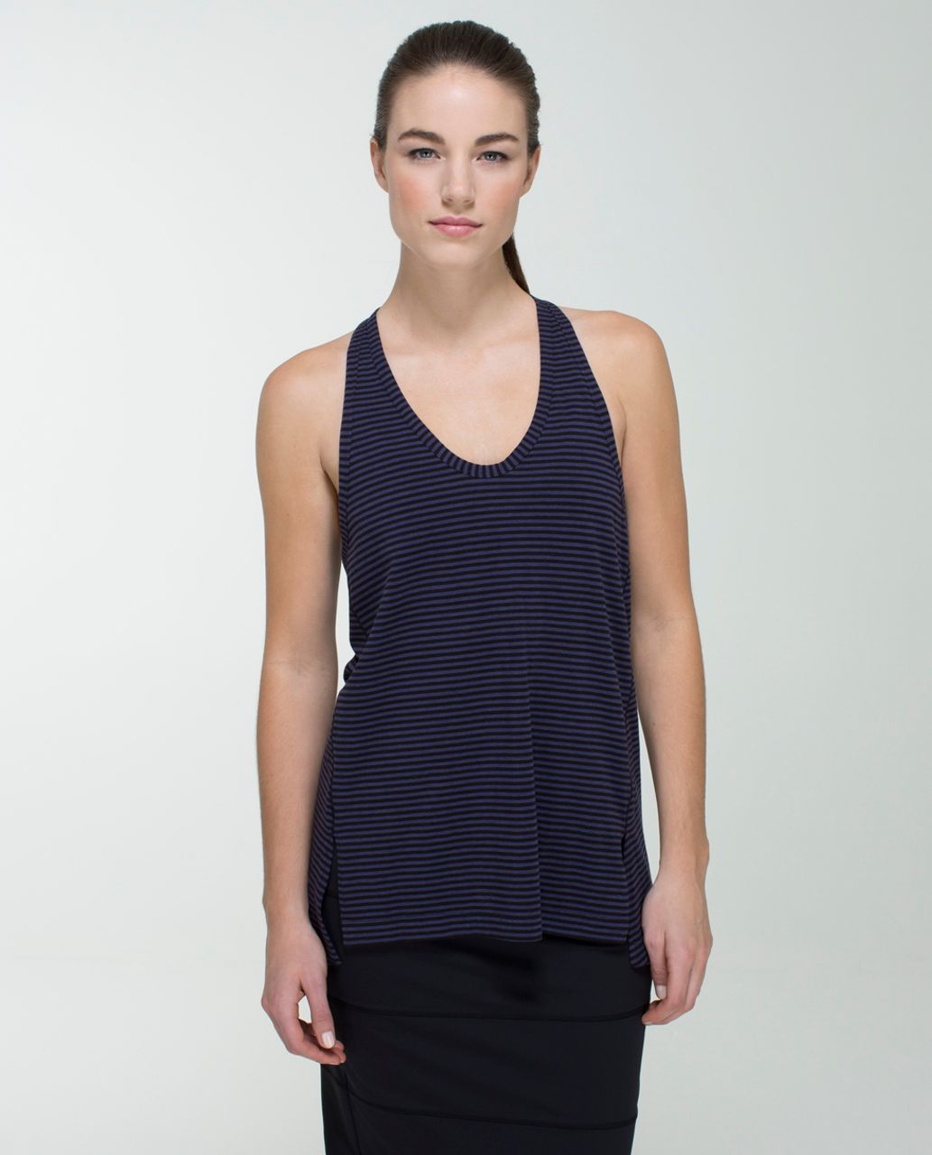 Lululemon Mountain Tank - 1 / 8 Stripe Cadet Blue