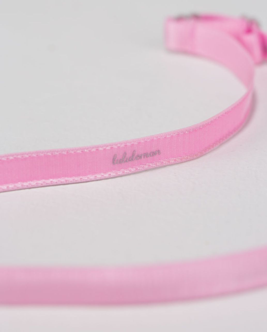 Lululemon Skinniest Satin Pirouette Headband - Vintage Pink