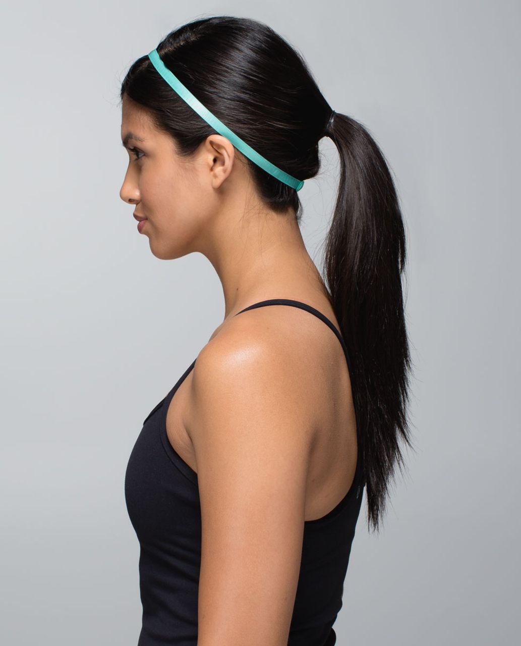 Lululemon Skinniest Satin Pirouette Headband - Bali Breeze