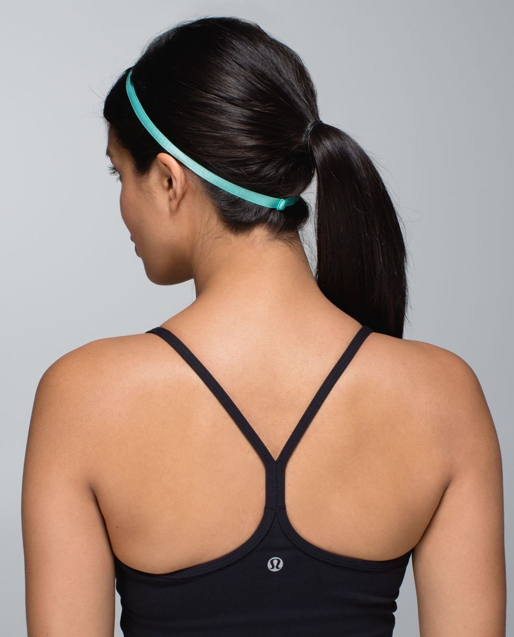 Lululemon Skinniest Satin Pirouette Headband - Bali Breeze