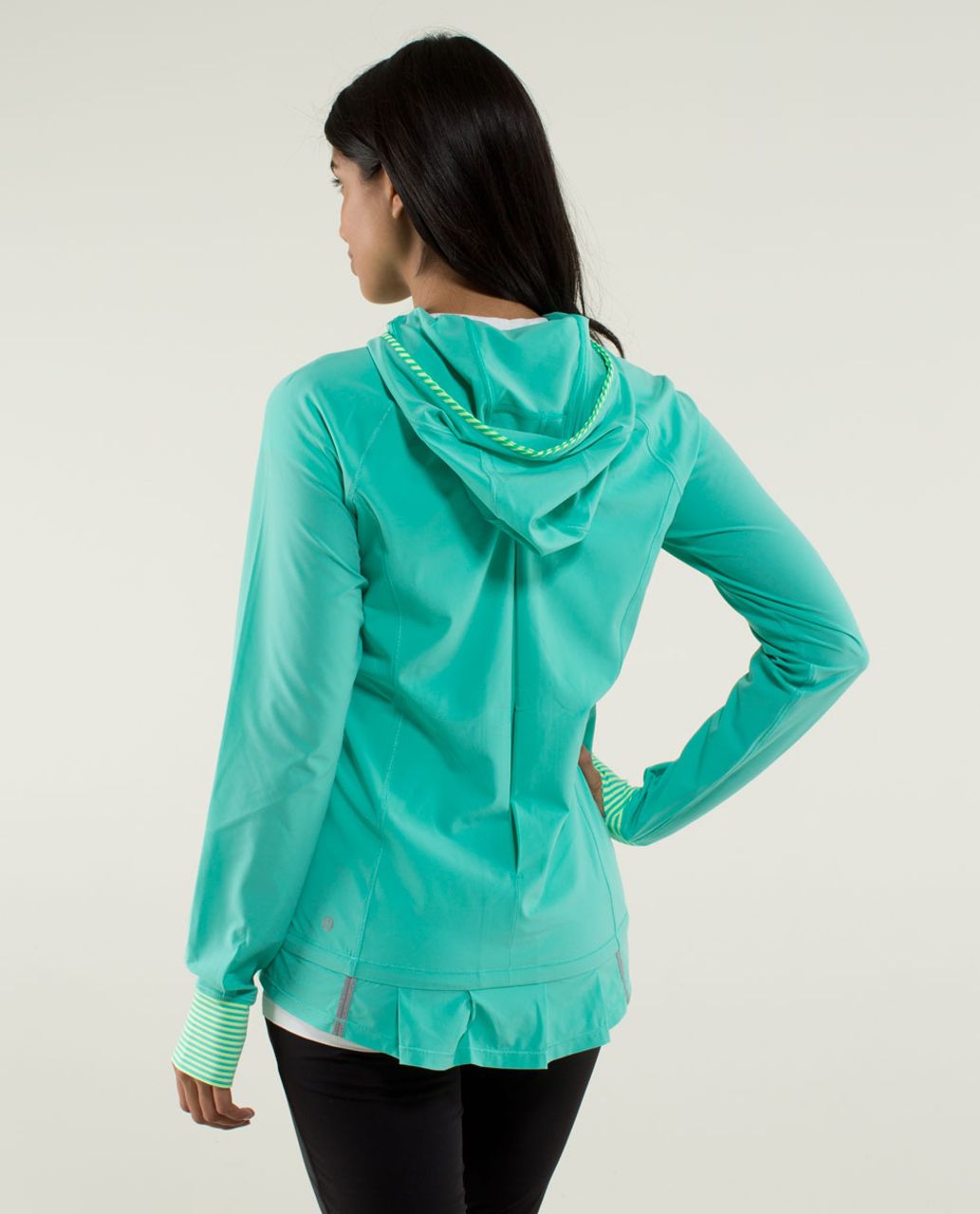 Lululemon Lightened Up Pullover - Bali Breeze / 1 / 8 Stripe Bali Breeze