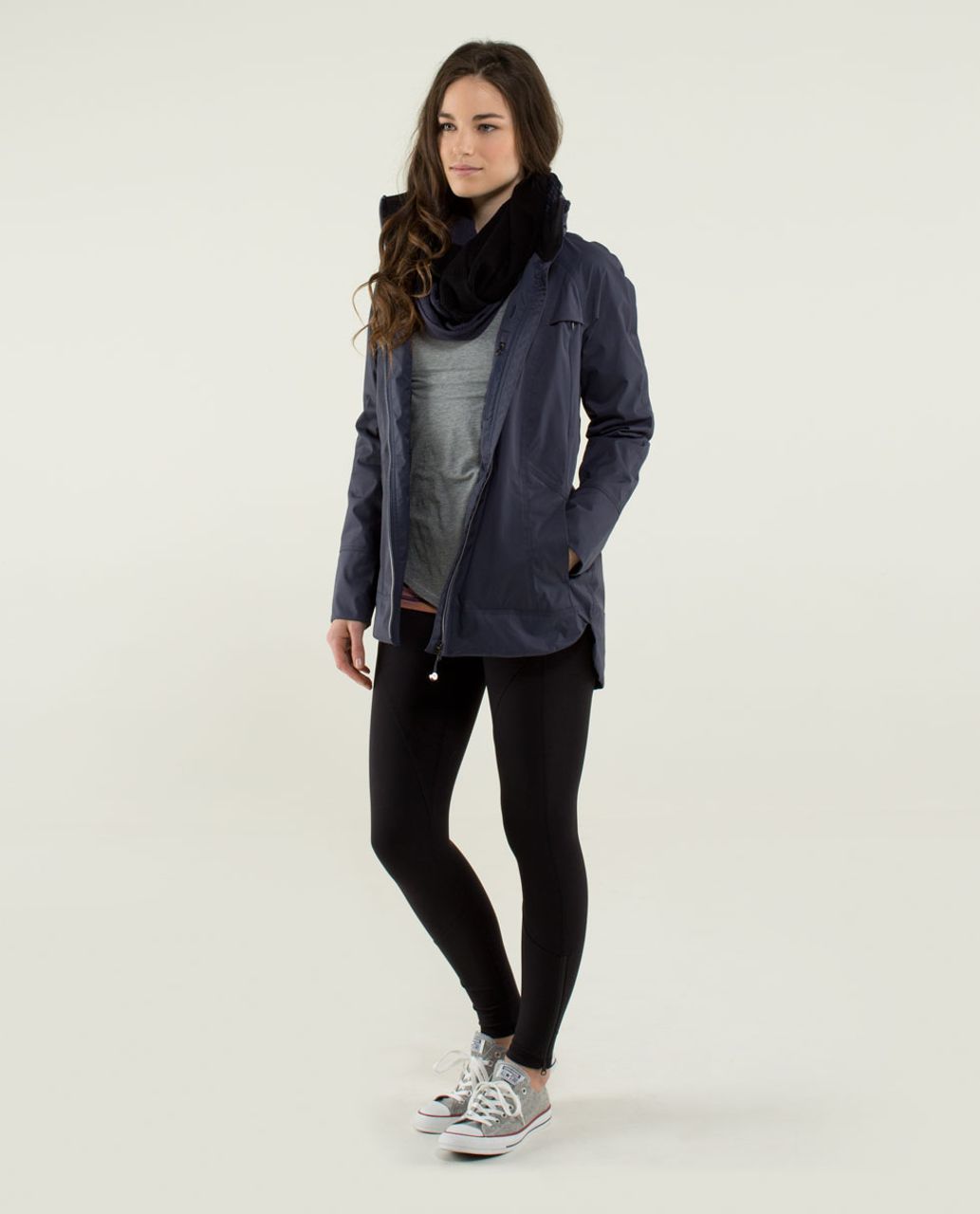 Lululemon Fo Drizzle Jacket - Cadet Blue - lulu fanatics