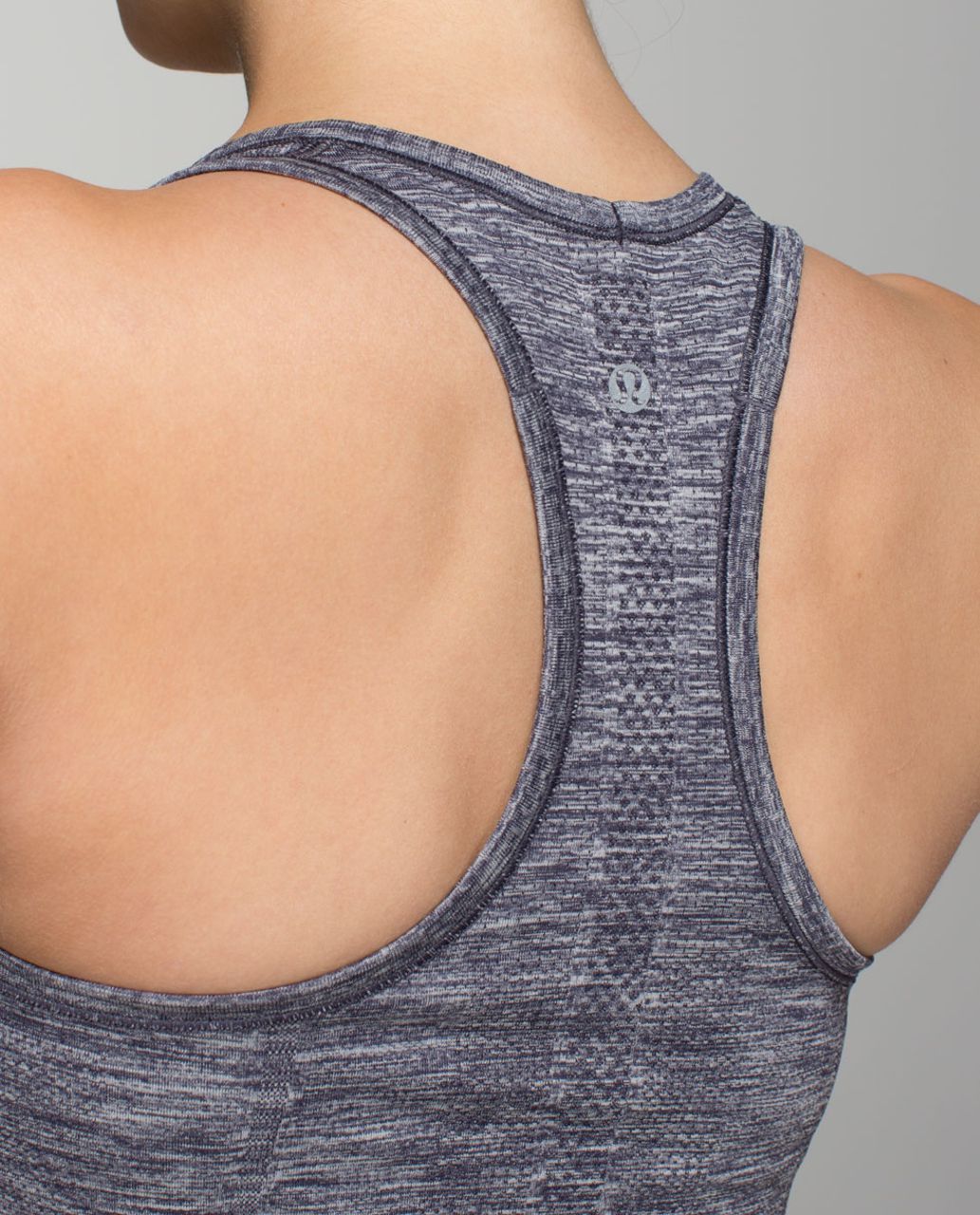 Lululemon Run:  Swiftly Tech Racerback - Heathered Cadet Blue (First Release)