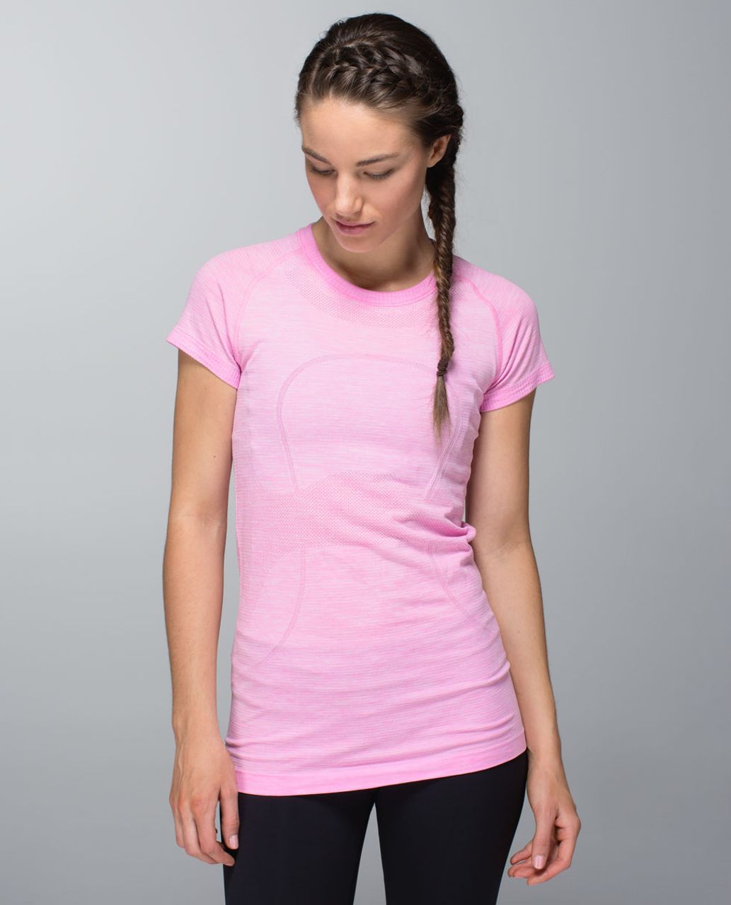 lululemon swiftly tech short sleeve pink