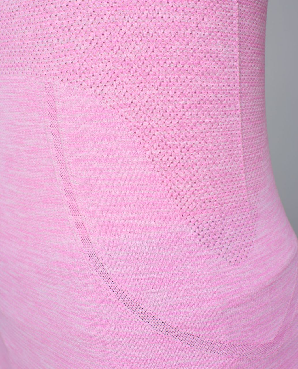 Lululemon Run:  Swiftly Tech Short Sleeve - Heathered Vintage Pink