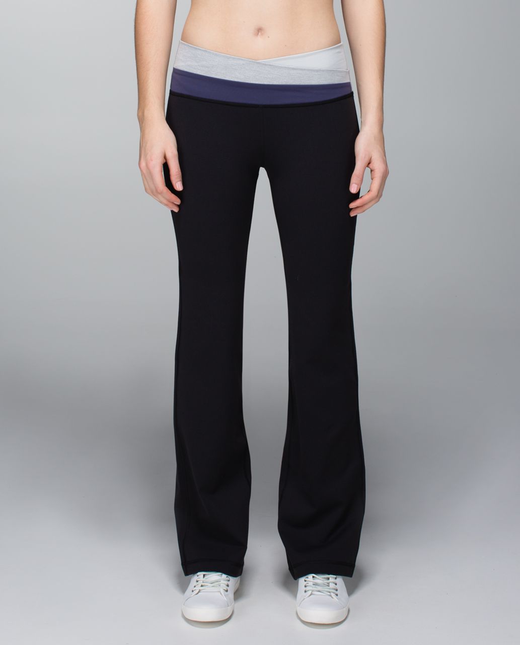 Lululemon Astro Pant (Regular) - Black / Slope Stripe Silver Slate