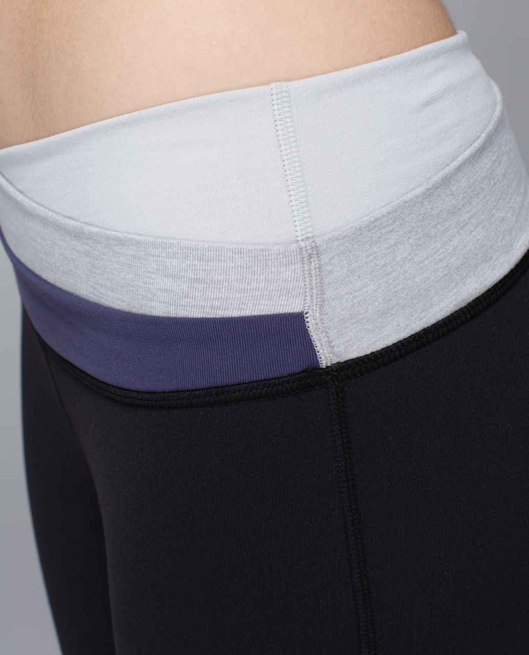 Lululemon Astro Pant (Regular) *Full-On Luon - Black / Cadet Blue / Heathered Medium Grey