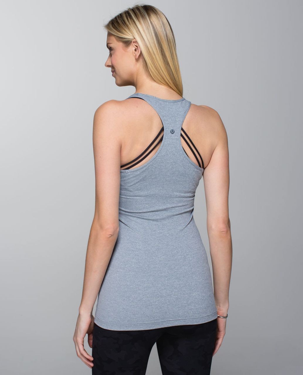 Lululemon Cool Racerback - Heathered Medium Grey