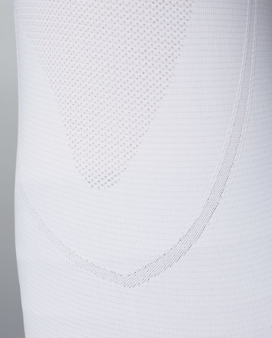 Lululemon Run:  Swiftly Tech V Neck - Heathered White