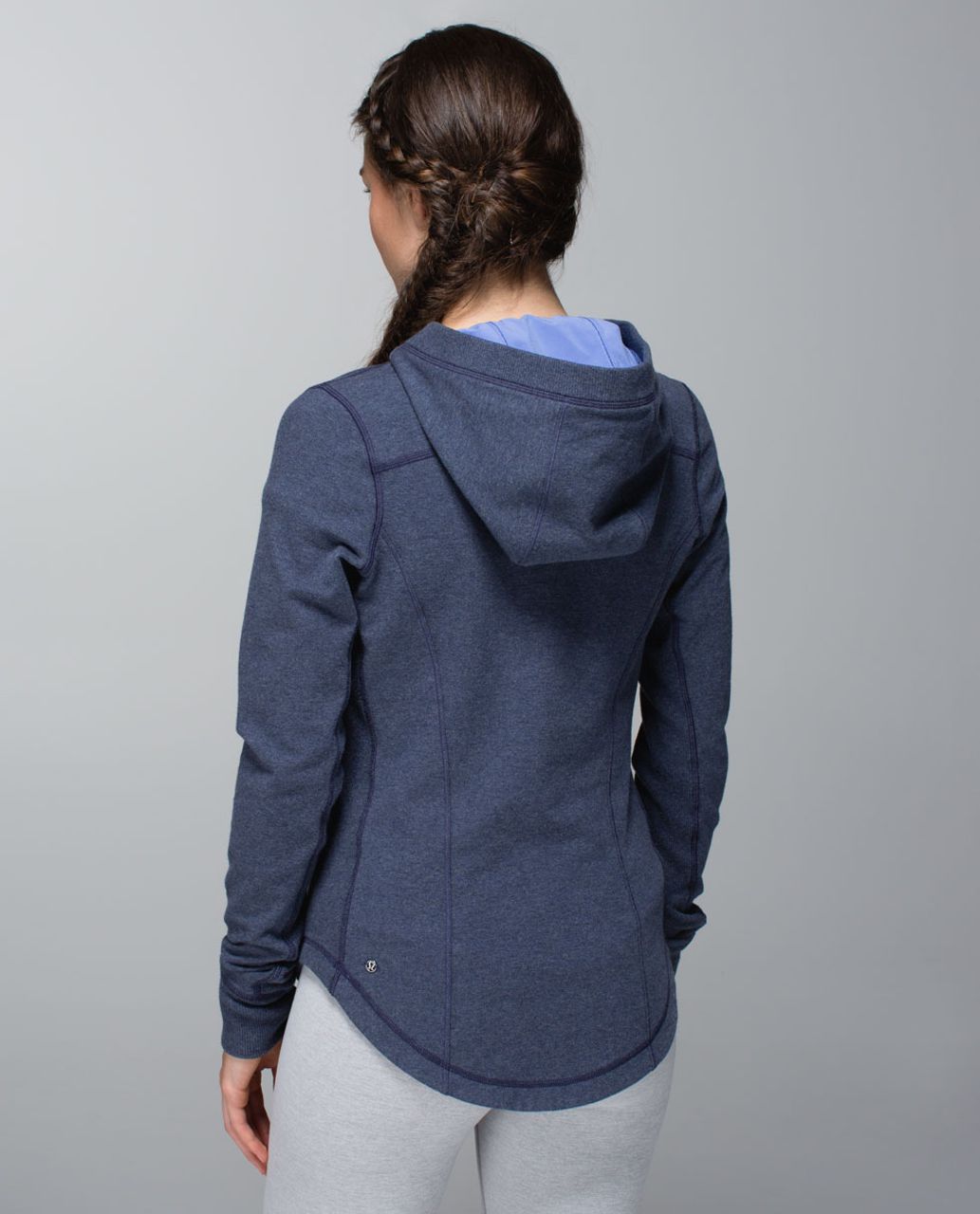 Lululemon Post Sweat Pullover - Heathered Cadet Blue