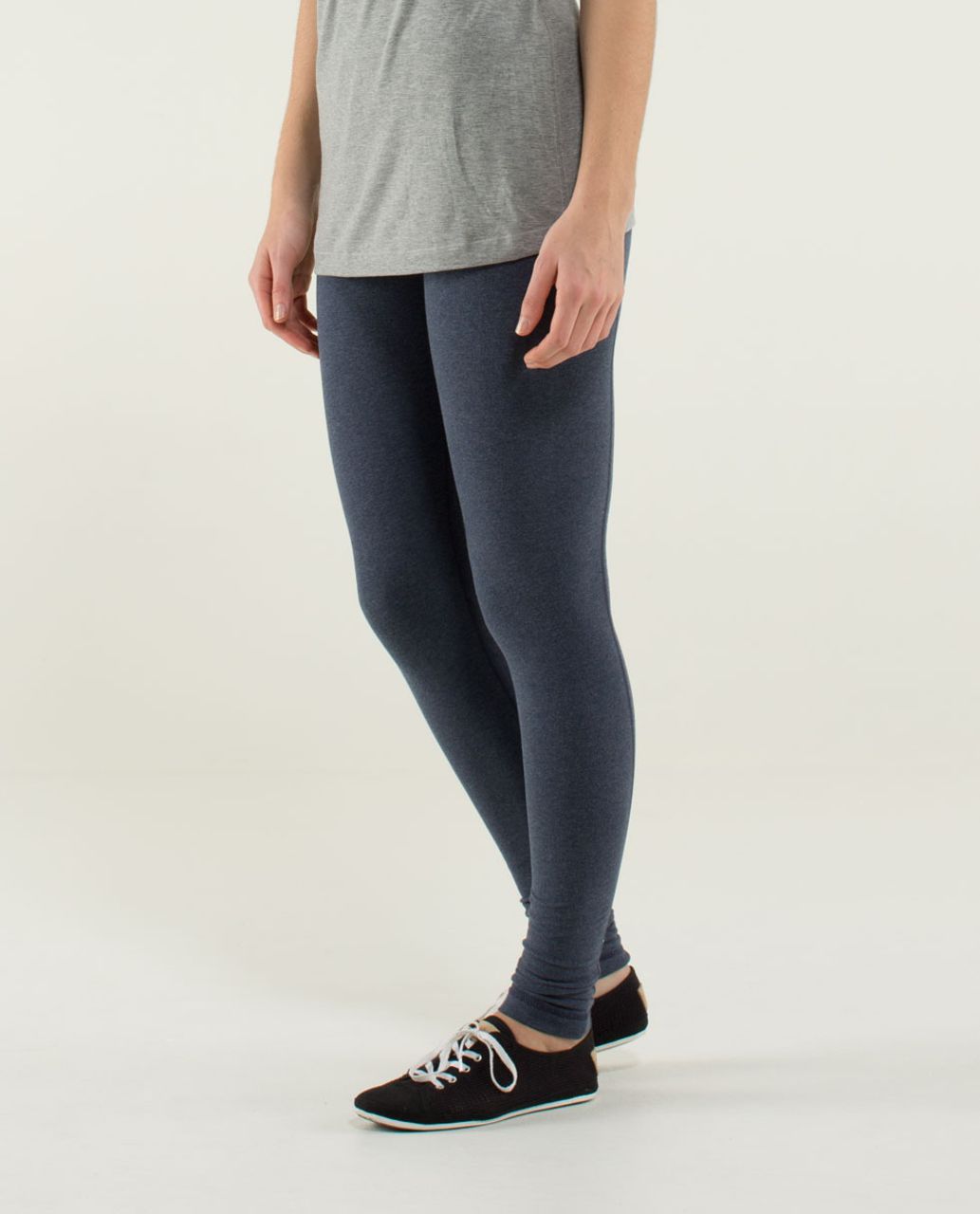 Lululemon Live Natural Pant - Heathered Cadet Blue / Cadet Blue