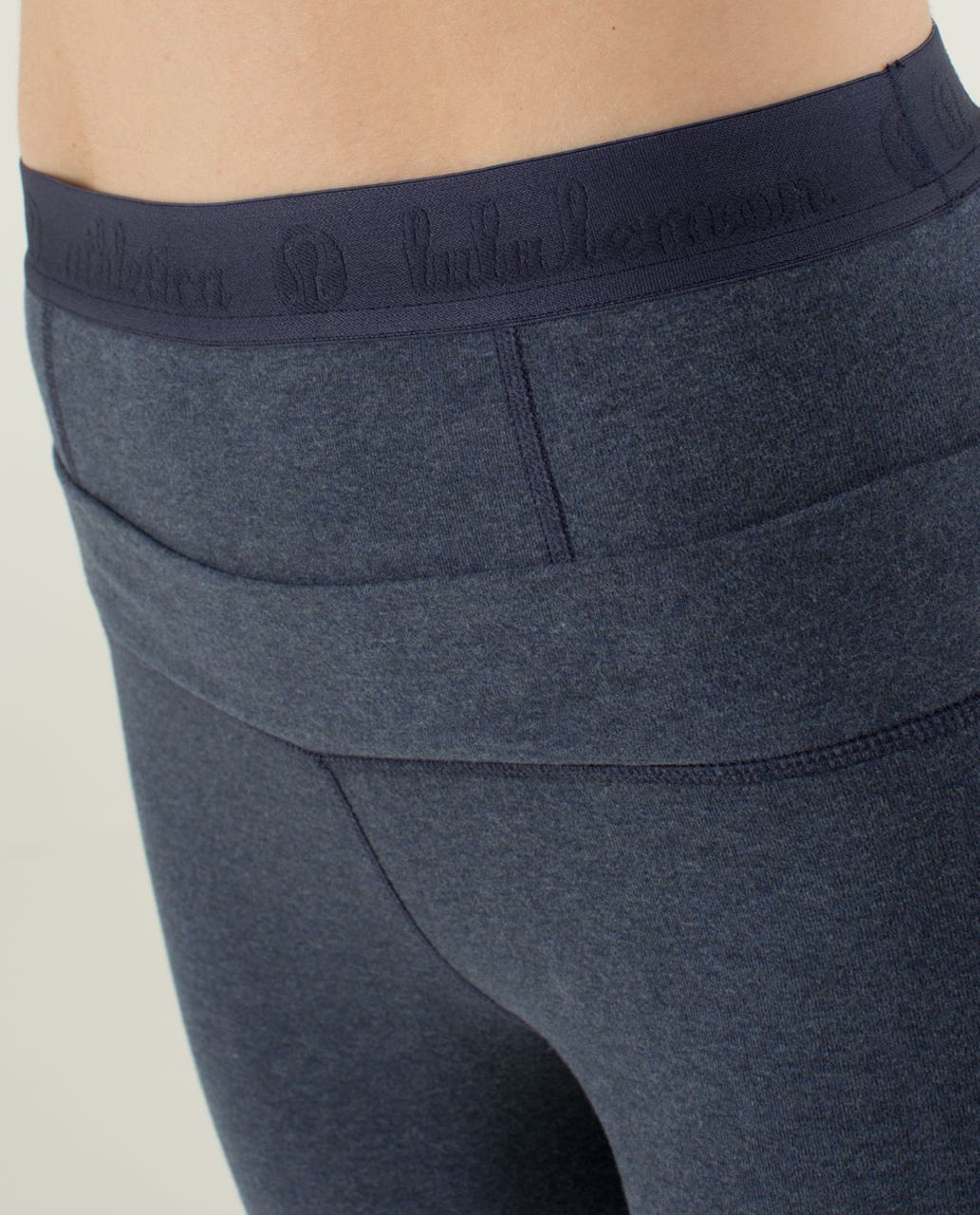 Lululemon Live Natural Pant - Heathered Cadet Blue / Cadet Blue