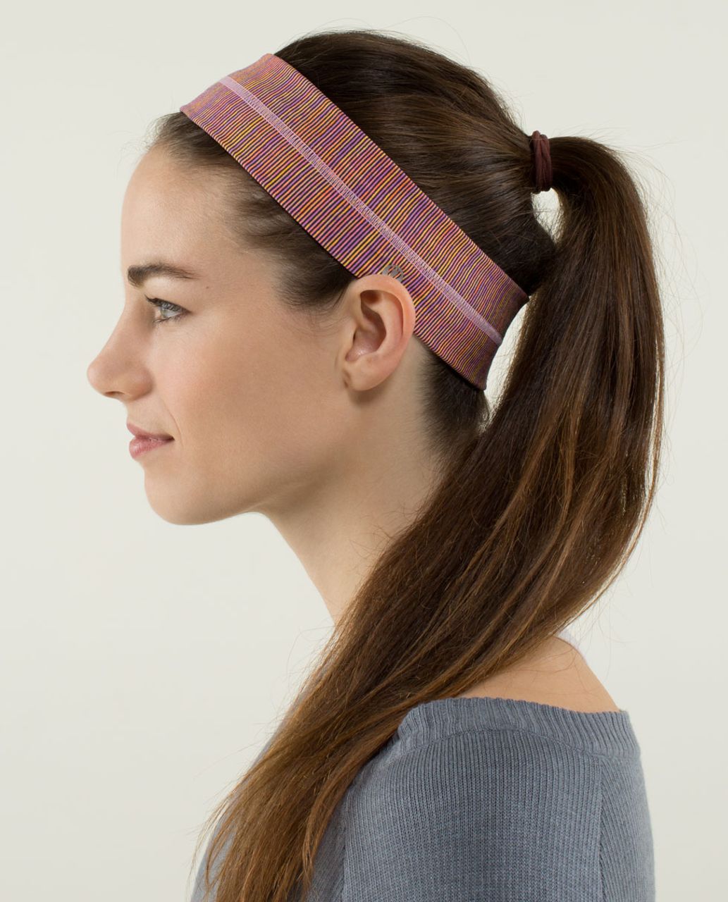 Lululemon Fly Away Tamer Headband - Wee Are From Space Vintage Pink