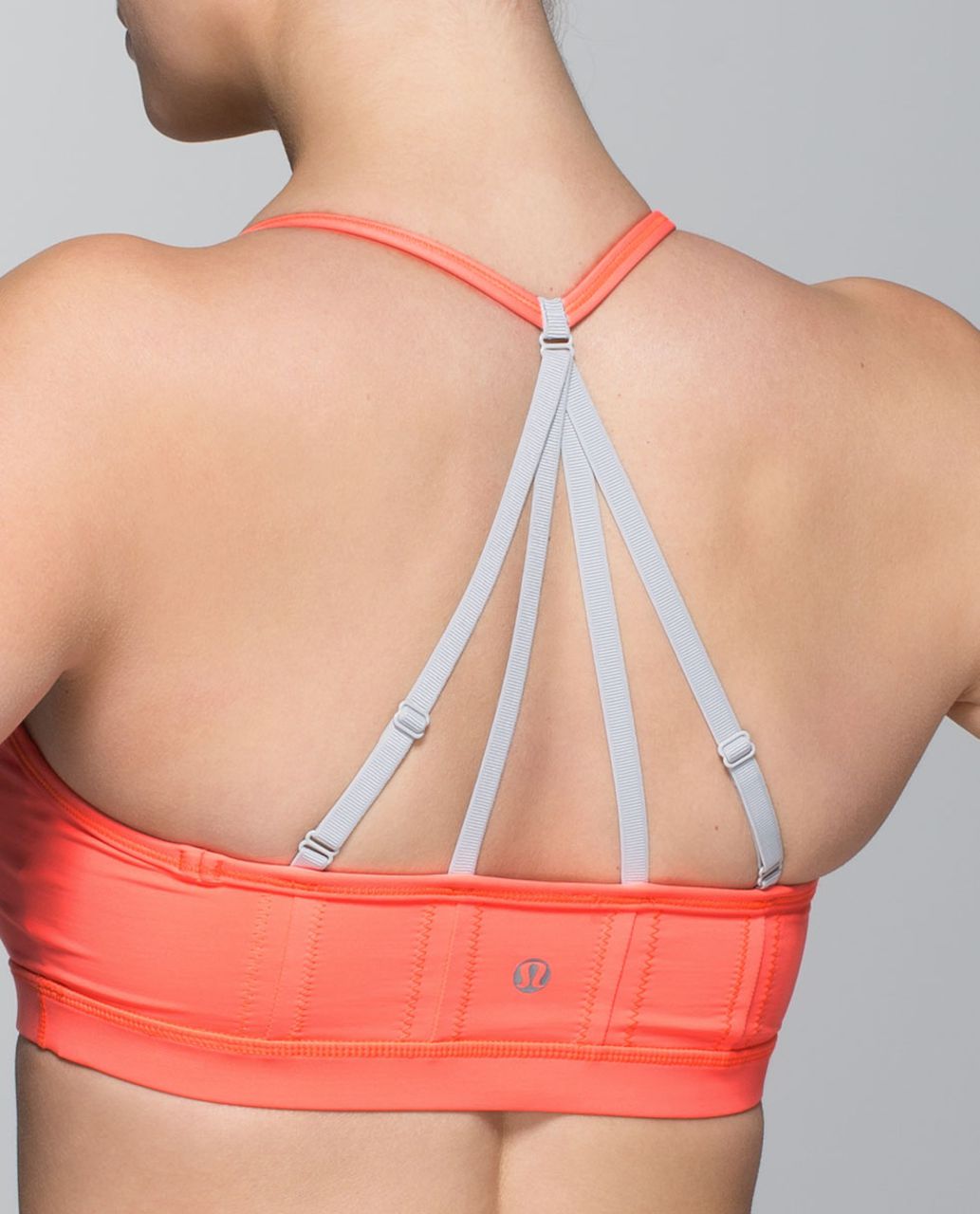 Lululemon Breathe Easy Bra - Very Light Flare / Silver Spoon