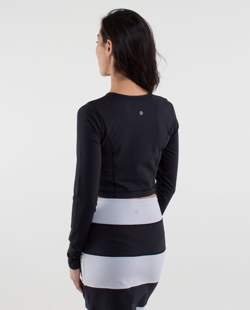 Lululemon Cozy Crop Top - Black