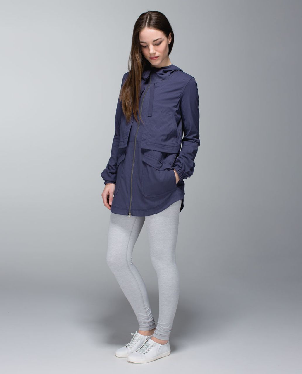 Lululemon Yogi Anorak Jacket - Cadet Blue