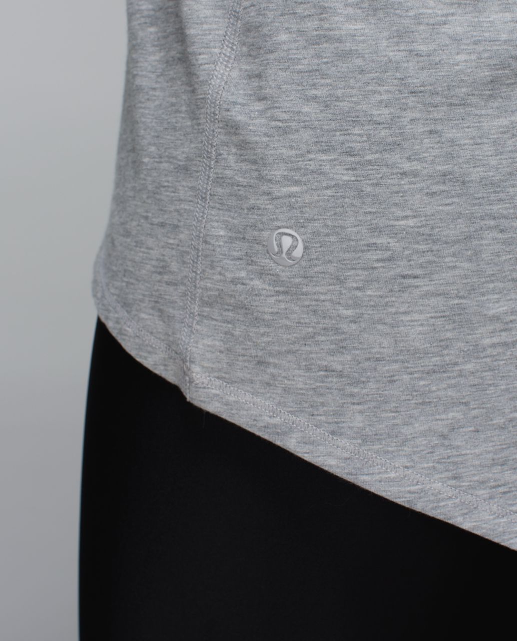 Lululemon Flip Your Dog Long Sleeve - Heathered Medium Grey