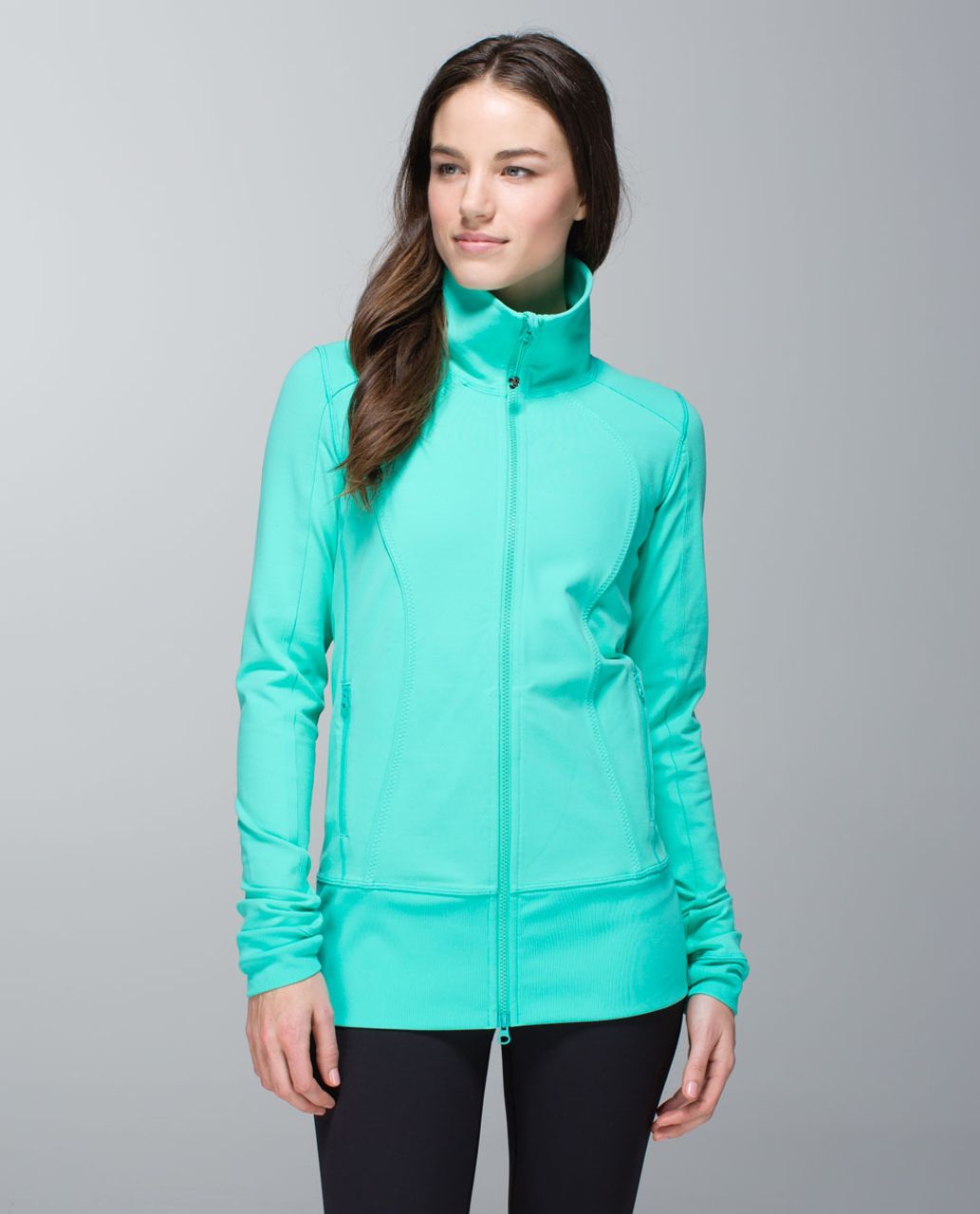 Lululemon Nice Asana Jacket - Bali Breeze