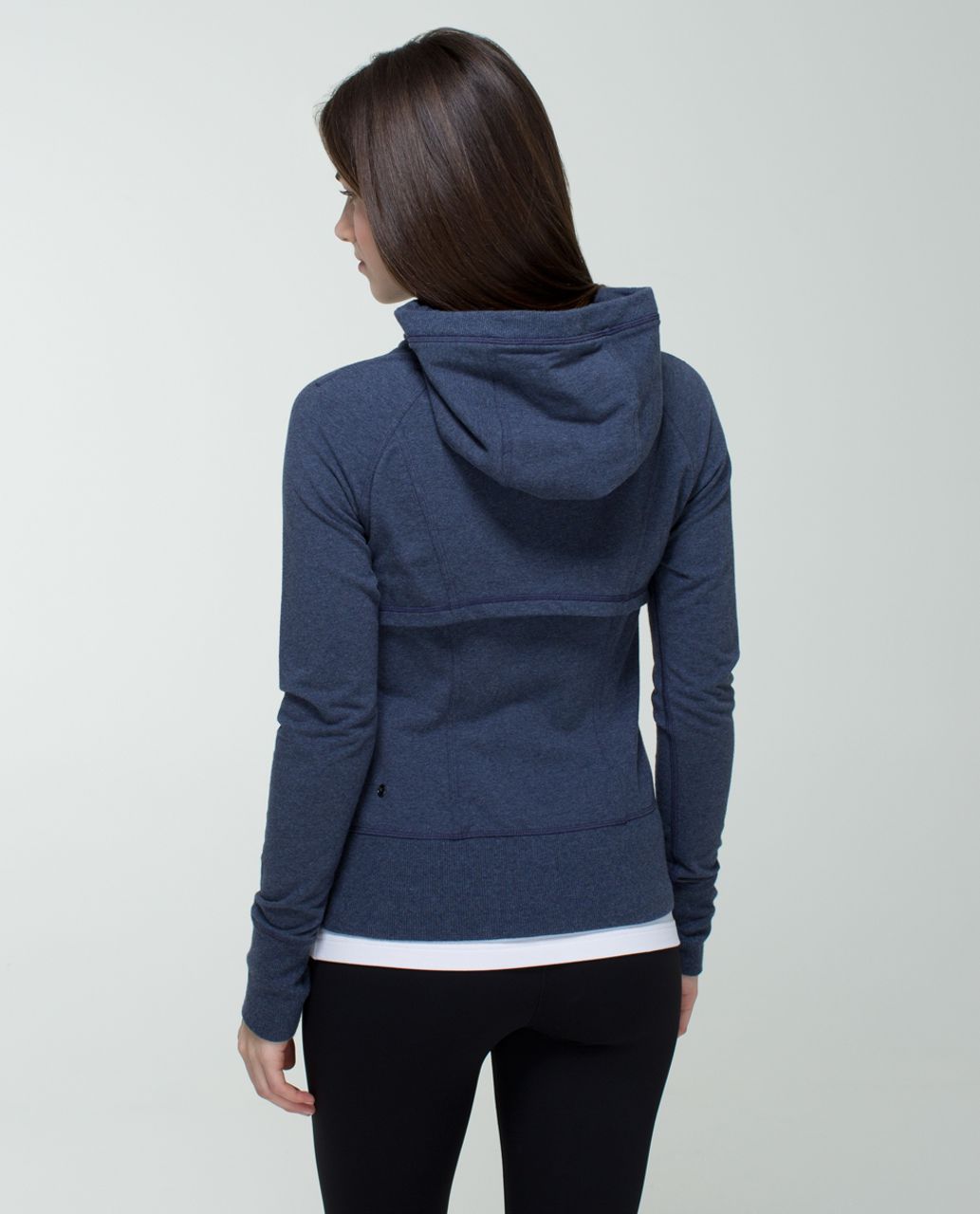 Lululemon After Asana Hoodie - Heathered Cadet Blue