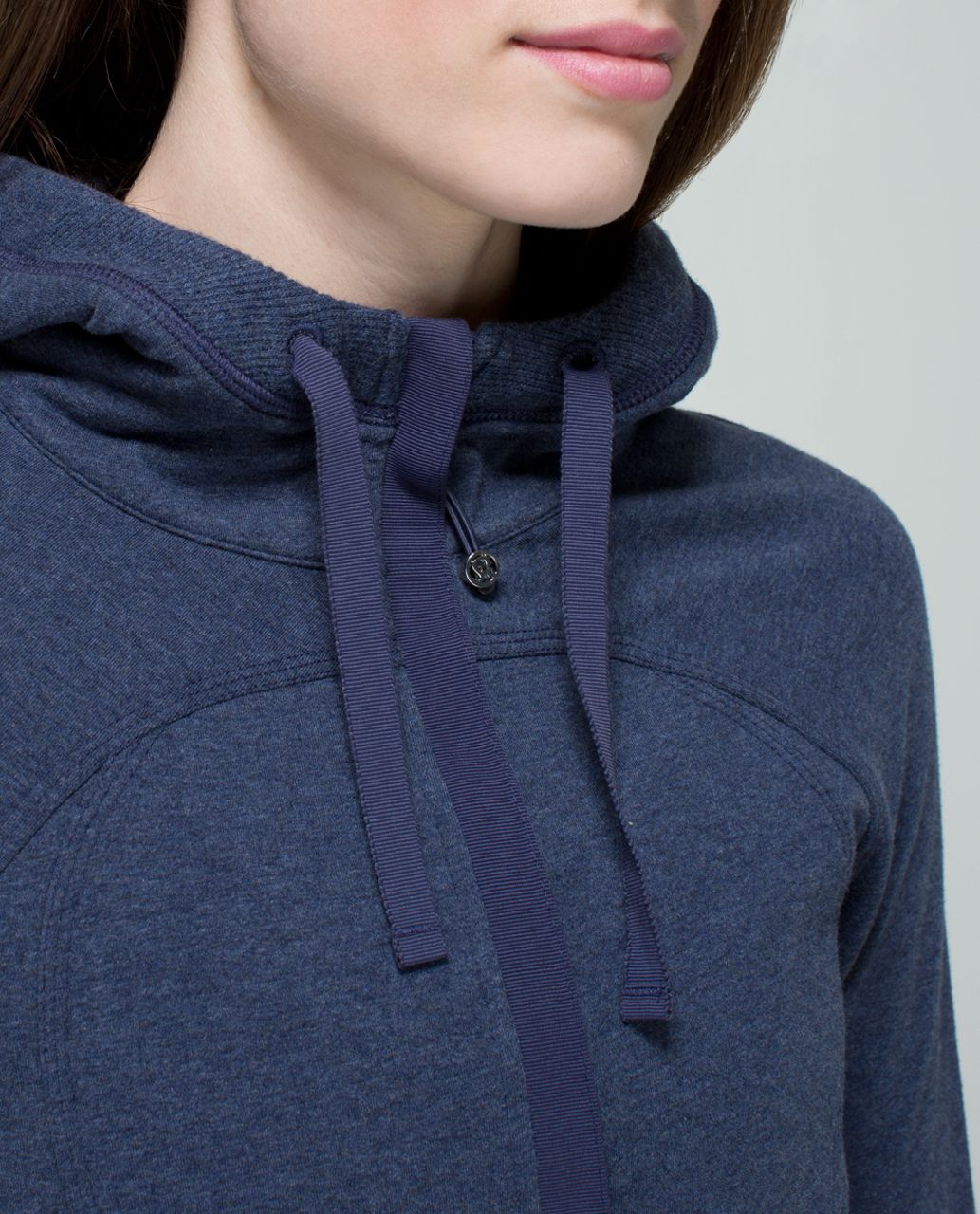 Lululemon After Asana Hoodie - Heathered Cadet Blue