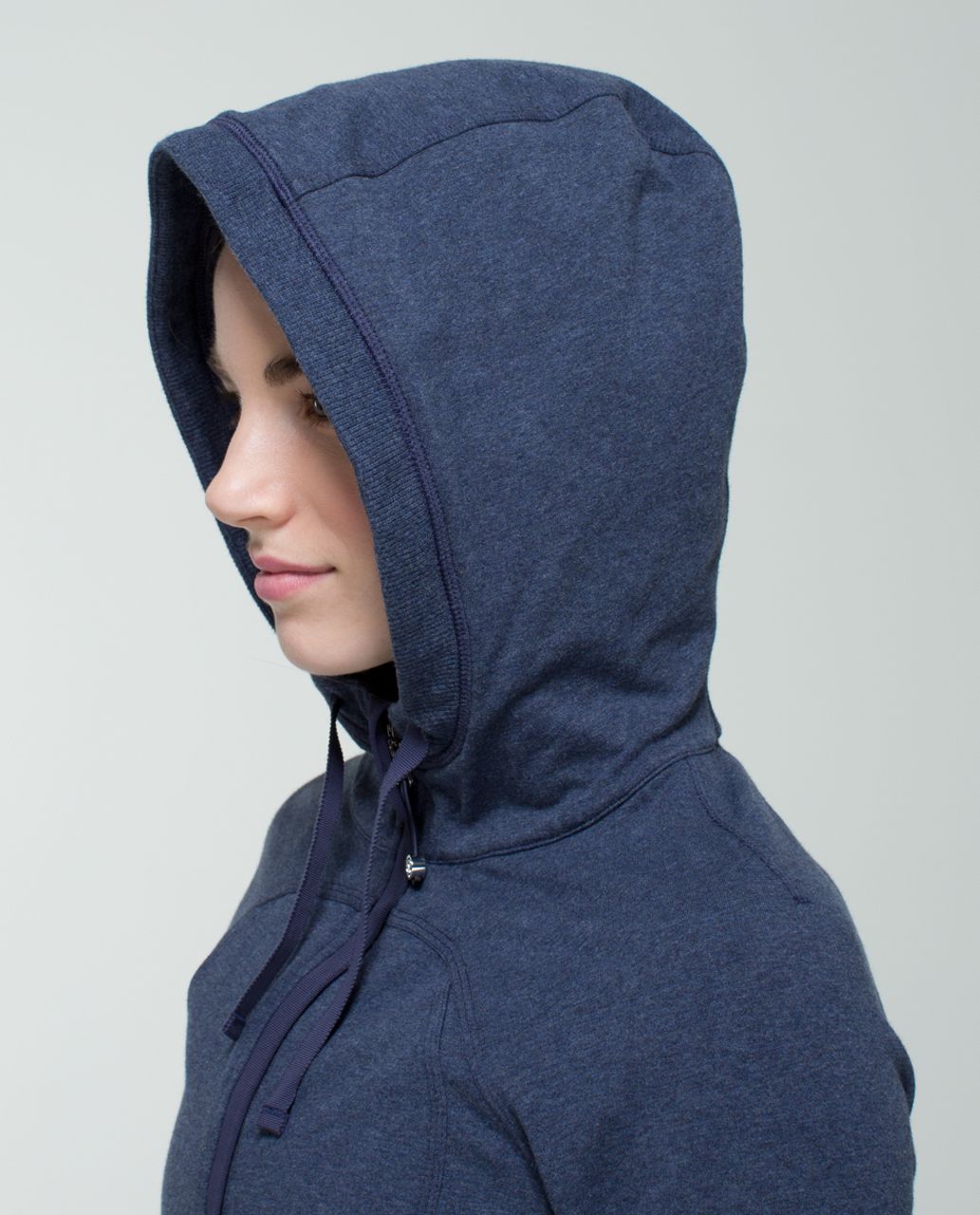 Lululemon After Asana Hoodie - Heathered Cadet Blue