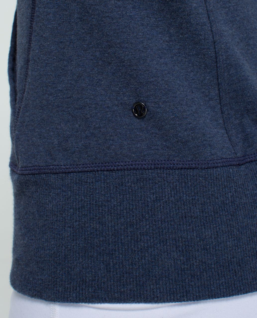 Lululemon After Asana Hoodie - Heathered Cadet Blue