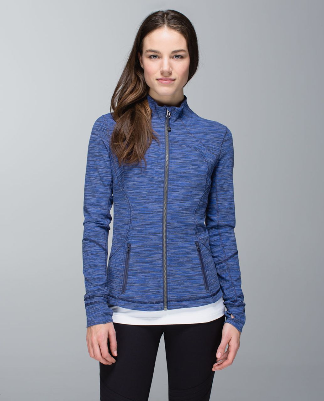 Lululemon Forme Jacket *Cuffins - Wee Are From Space Cadet Blue - lulu ...
