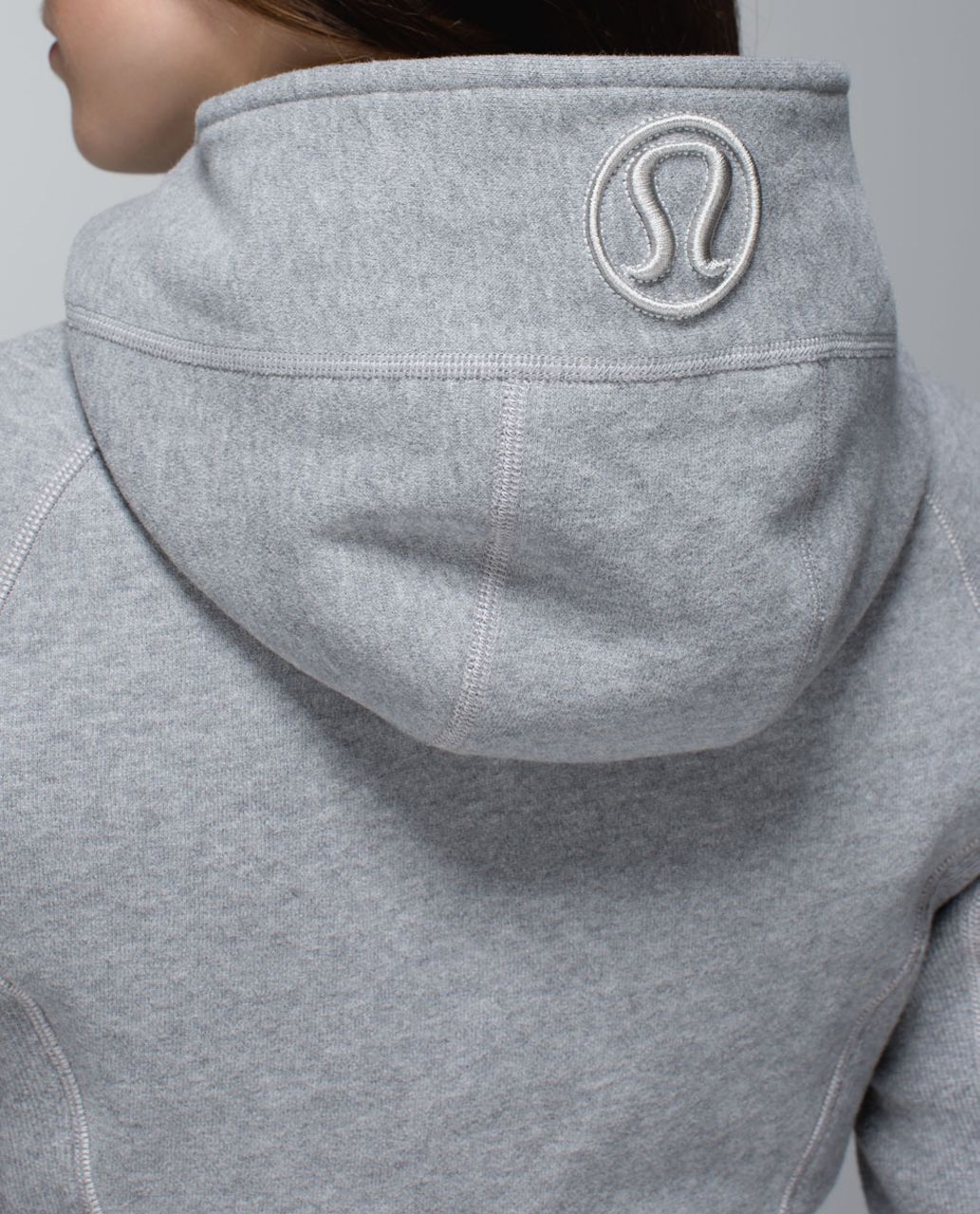 Lululemon Scuba Hoodie II - Heathered Medium Grey / Ambient Grey